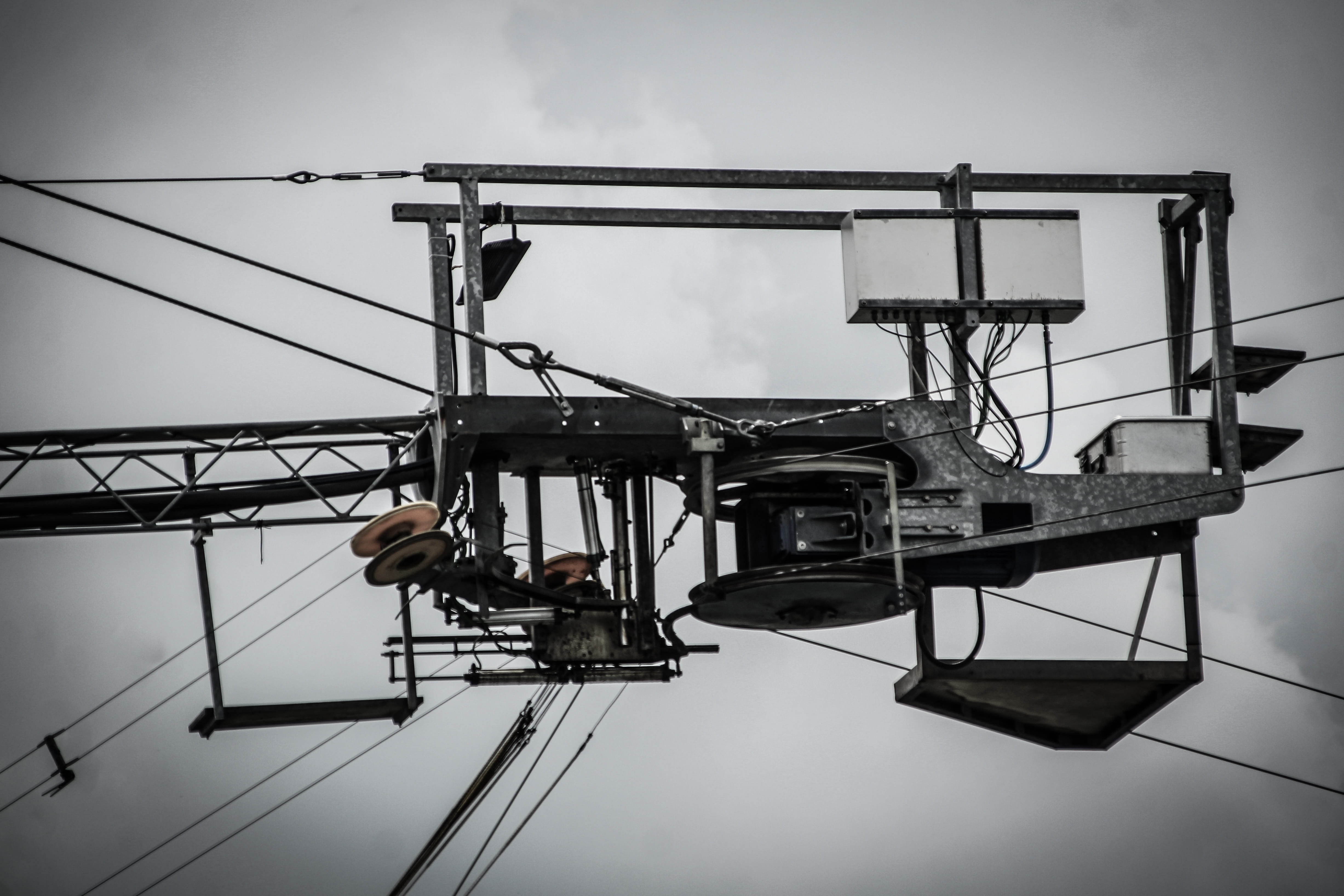 Technic, Machine, Mechanical, Perspective, Detail, sky, occupation