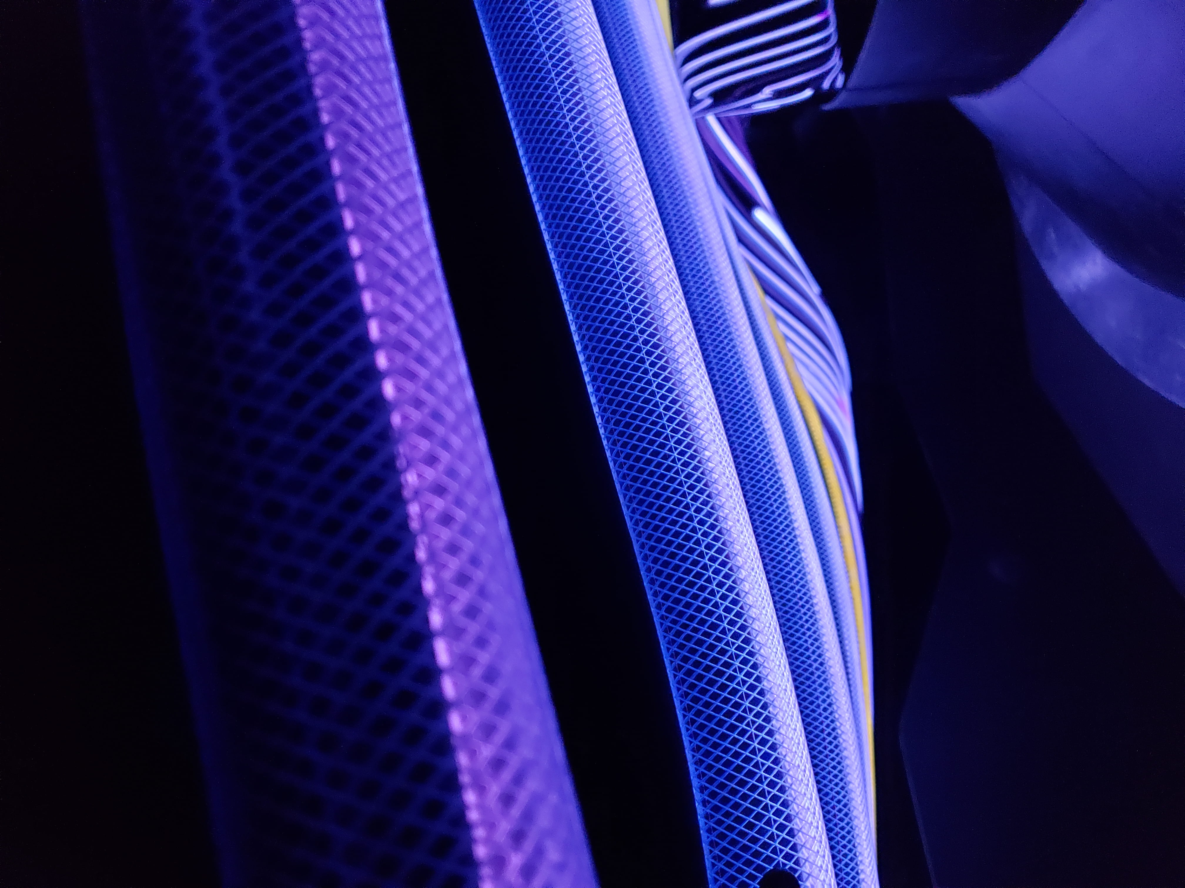 purple textile, close-up, indoors, pattern, blue, backgrounds