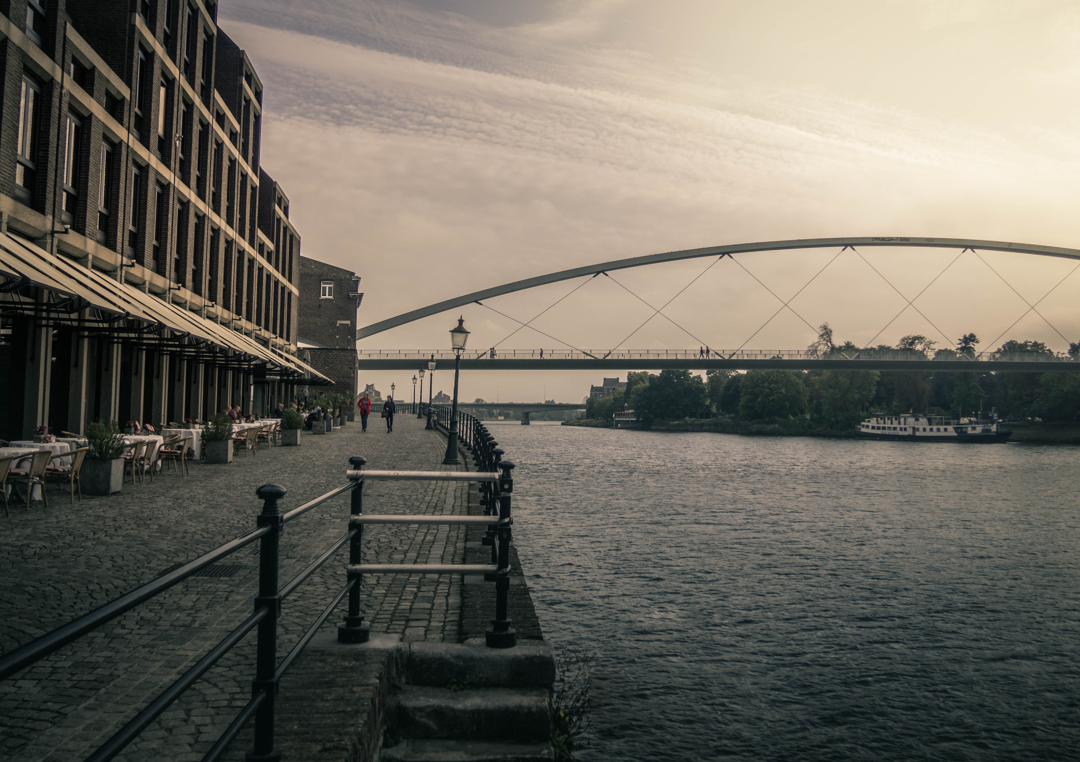 netherlands, maastricht, built structure, architecture, water