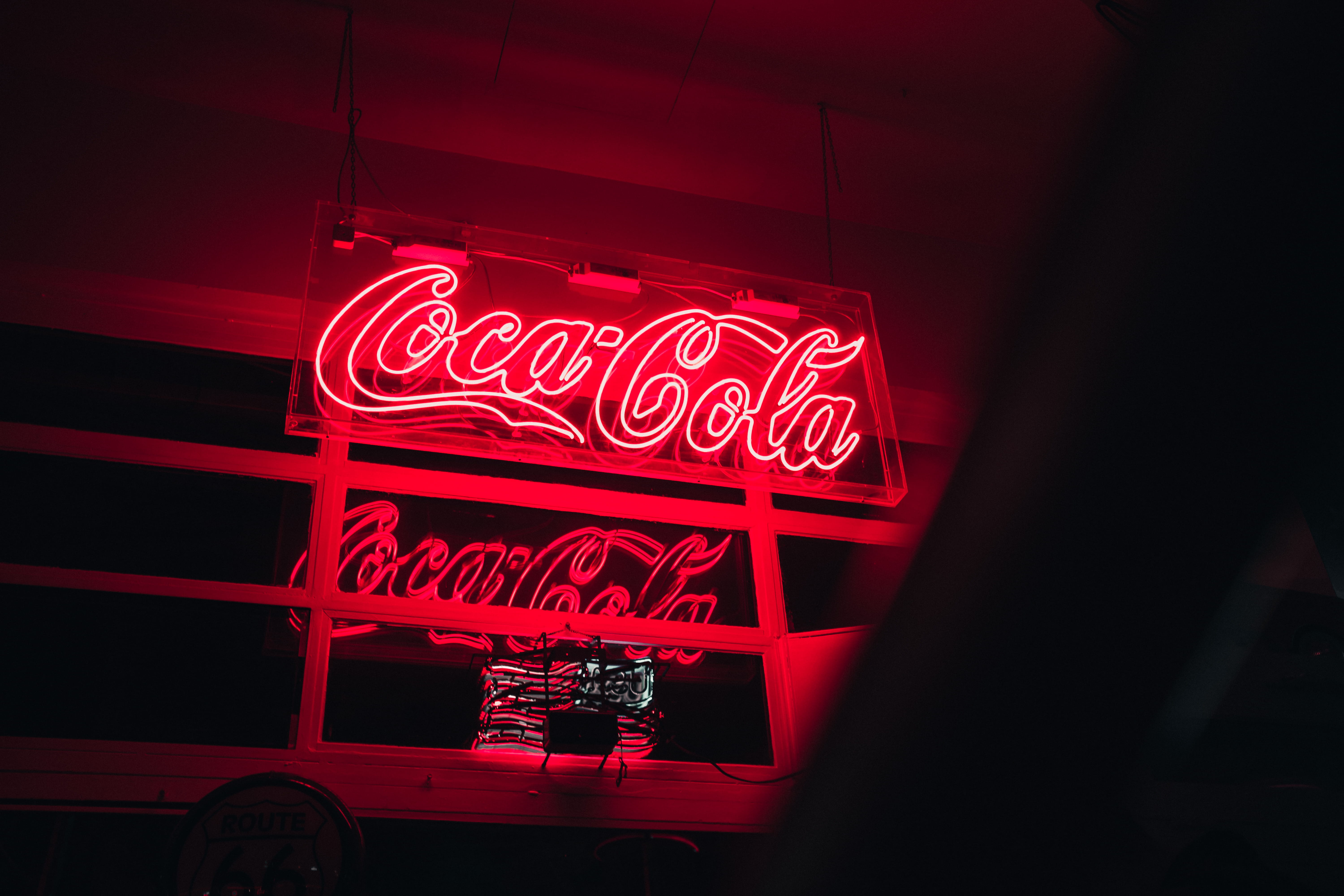 Coca-Cola LED signage, drink, coke, beverage, germany, berlin