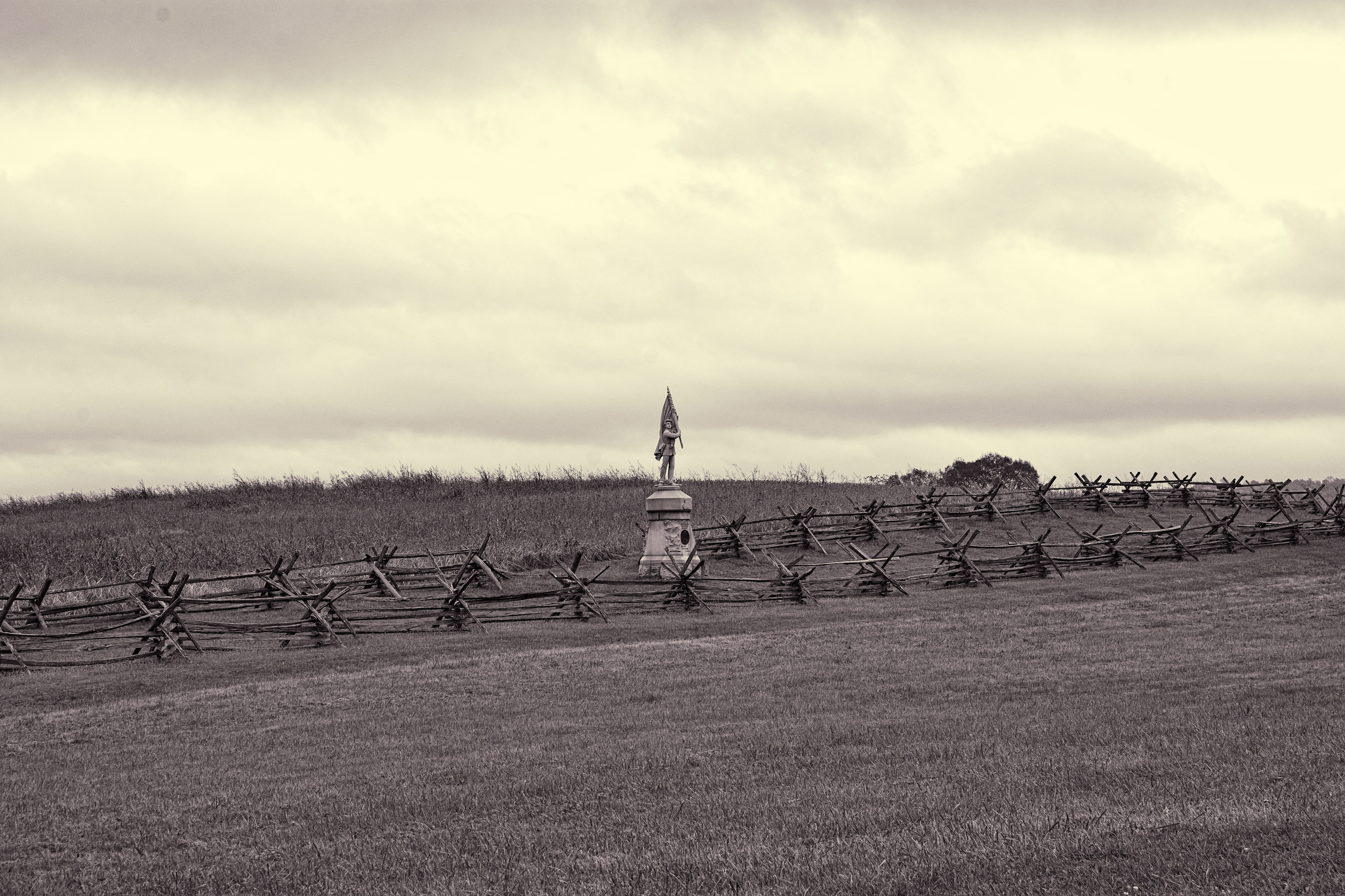gettysburg, park, historic, battlefield, landscape, union, pennsylvania