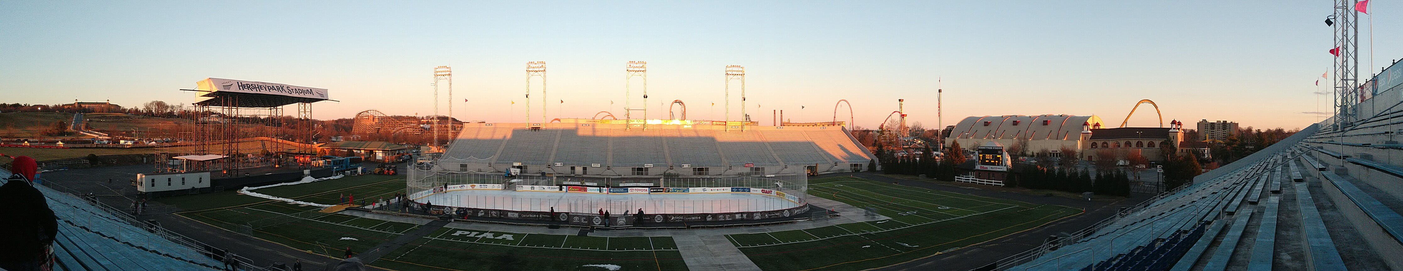 united states, hershey, hersheypark stadium, architecture, building exterior