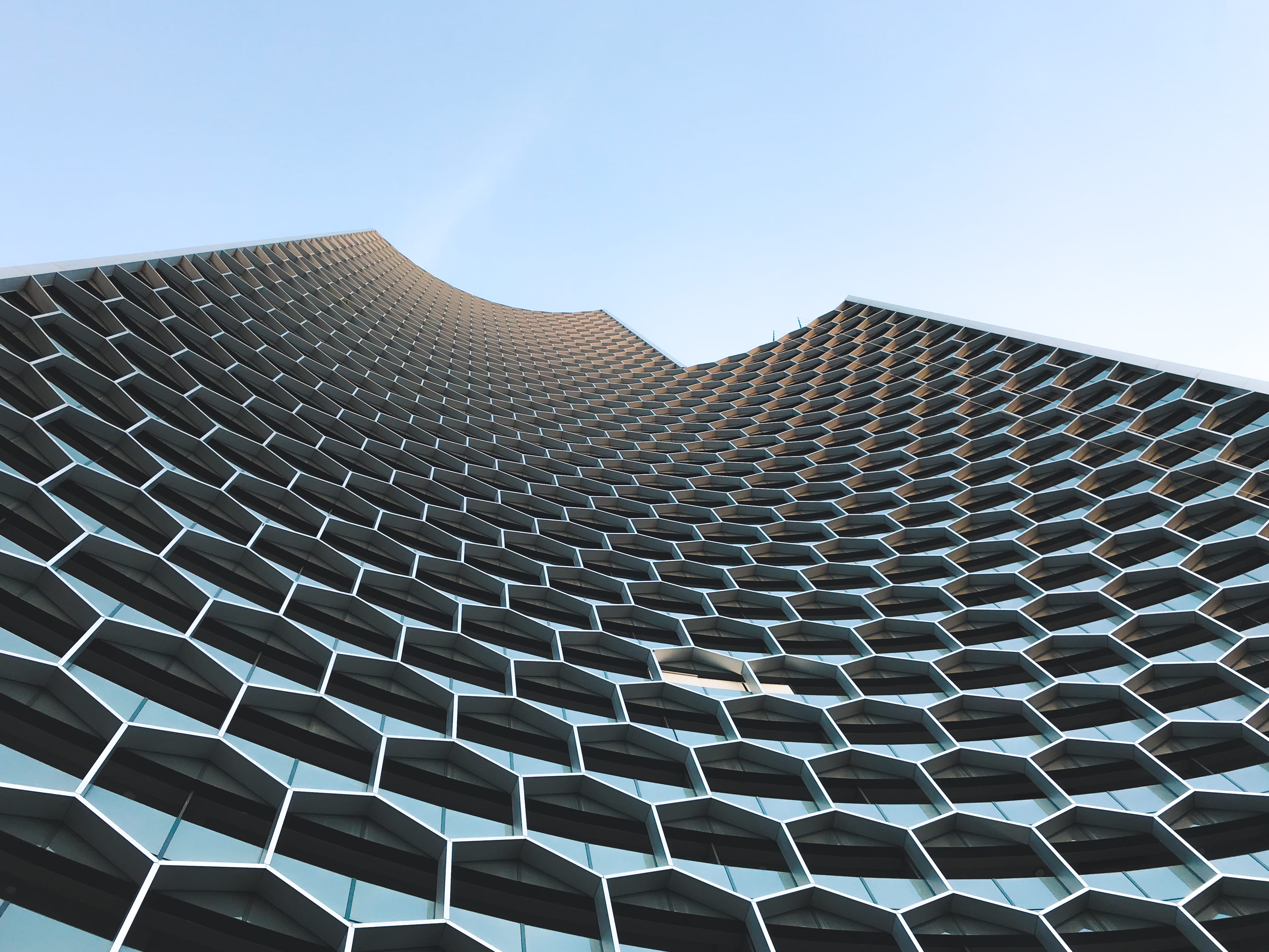 building, architecture, sky, built structure, low angle view