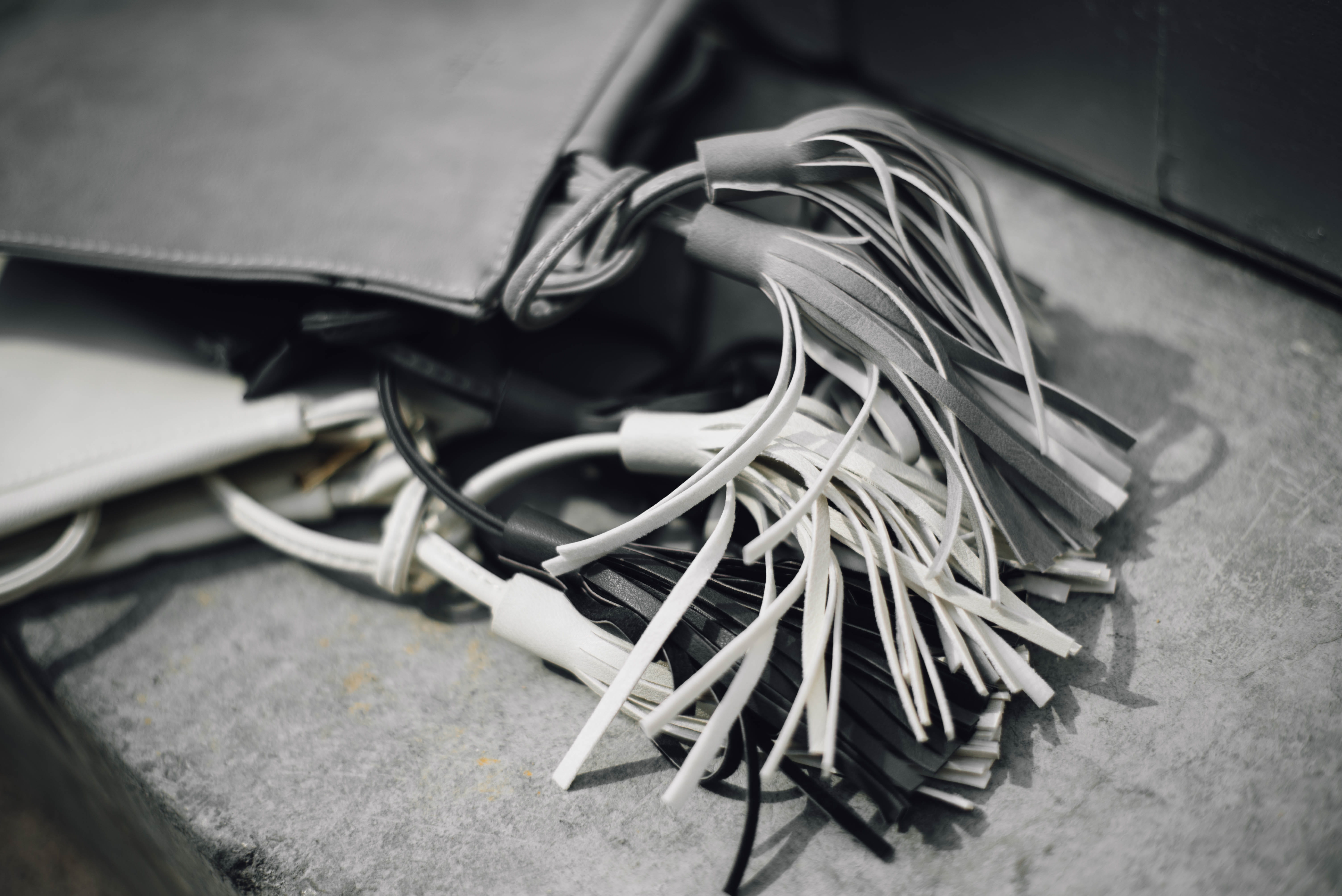 tassel, pattern, bag, design, connection, cable, technology