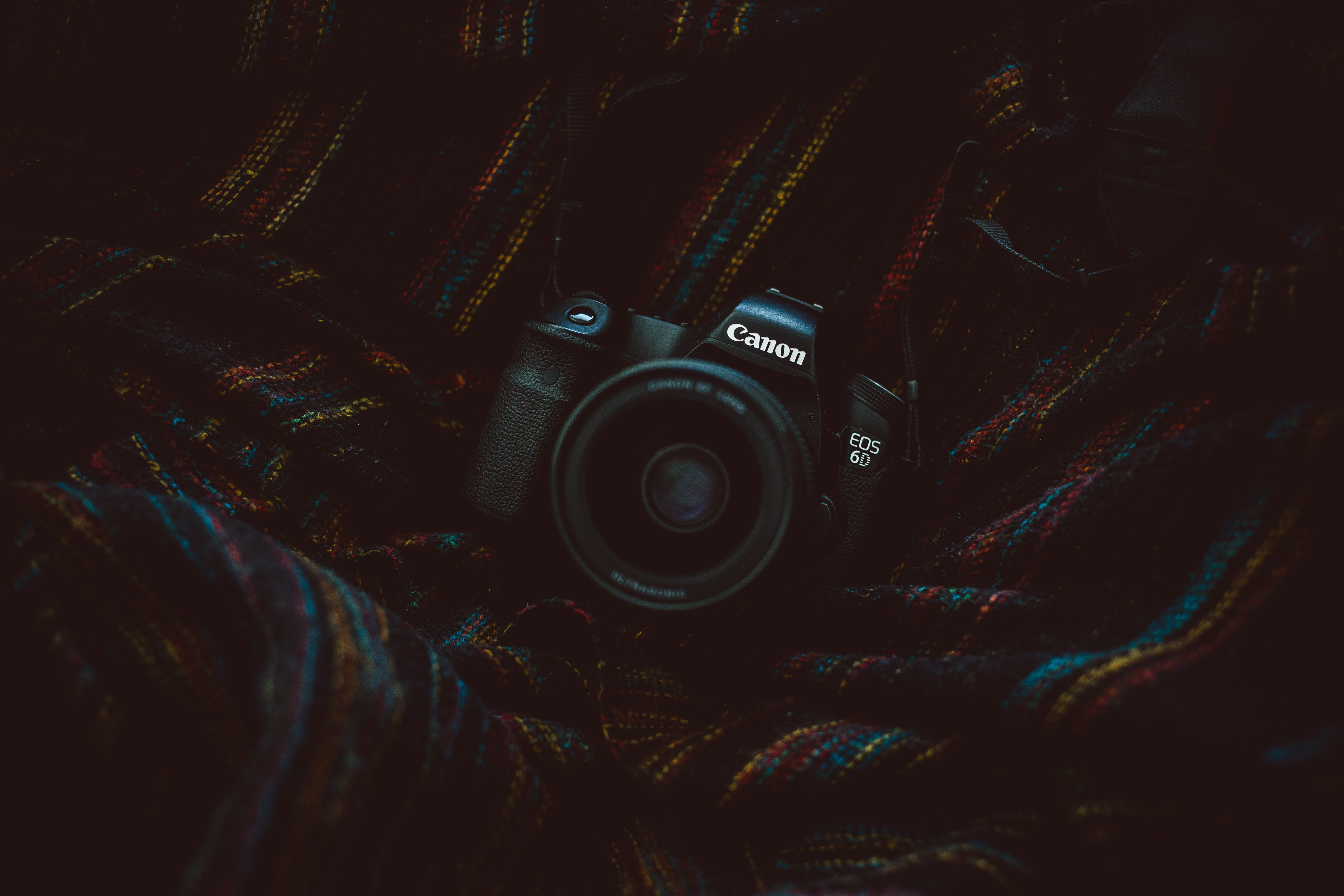 black Canon DSLR camera, electronics, digital camera, photographer