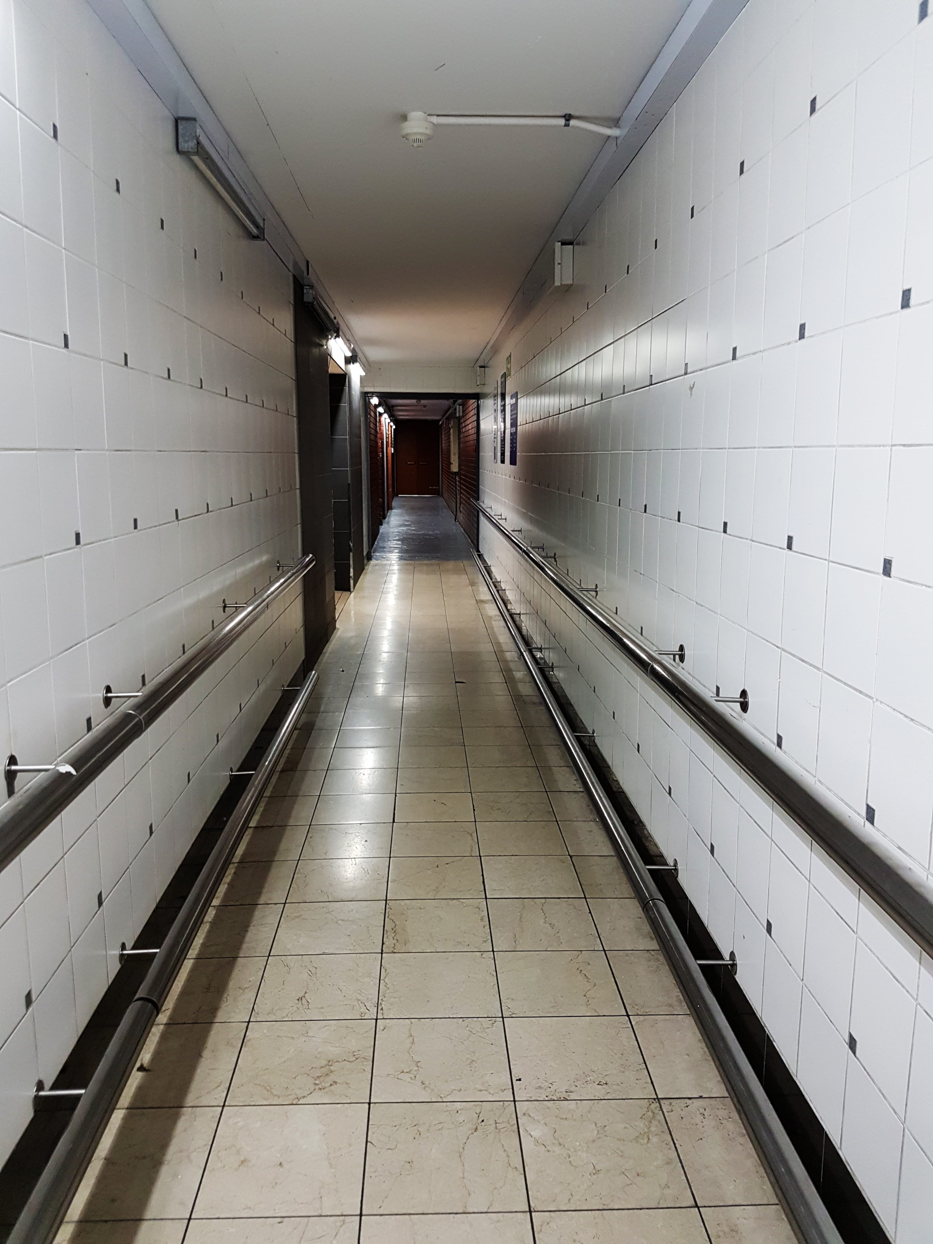 passage, corridor, ghostly, perspective, building, architecture