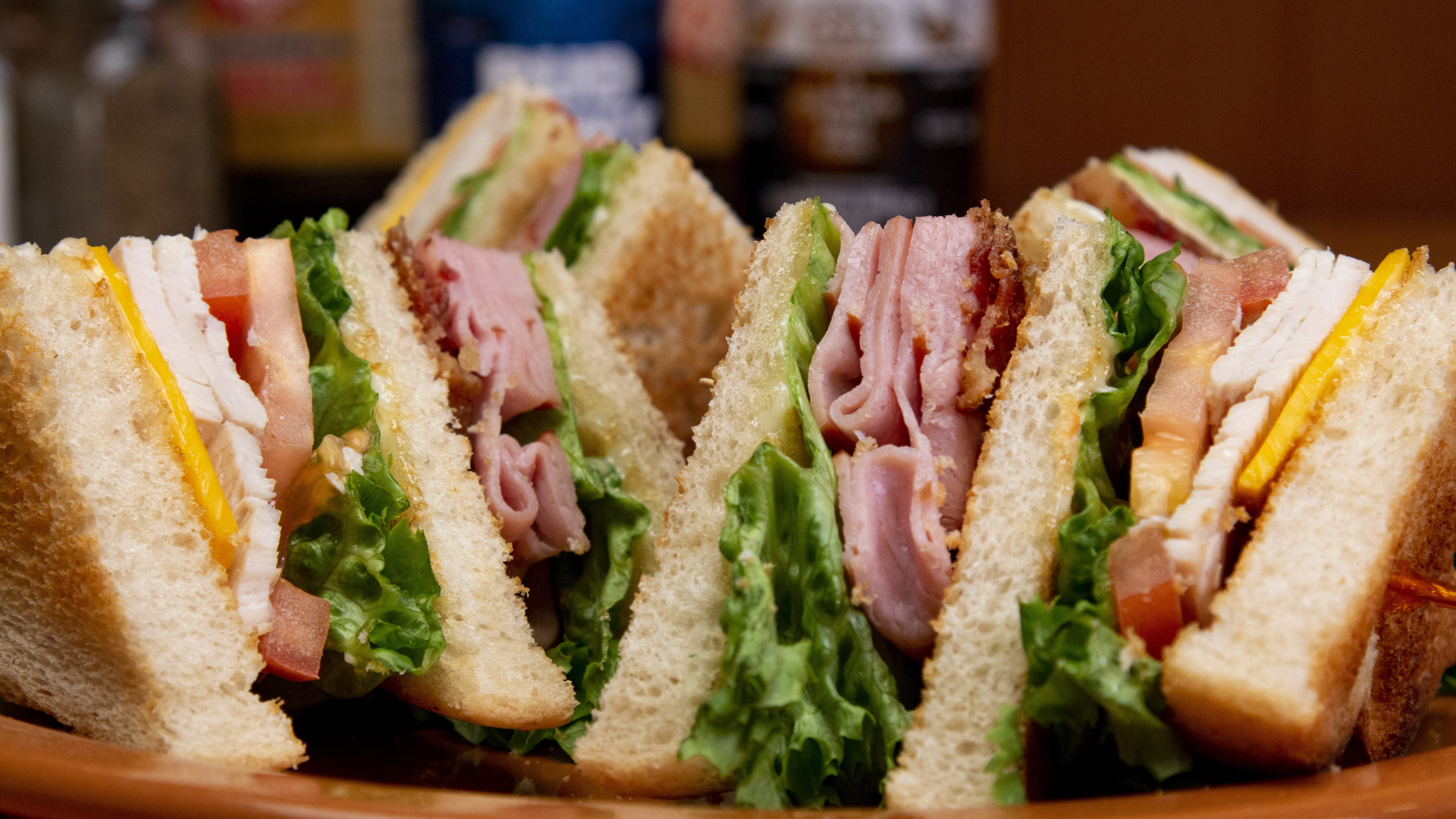 club sandwich, lunch, bread, delicious, food and drink, healthy eating