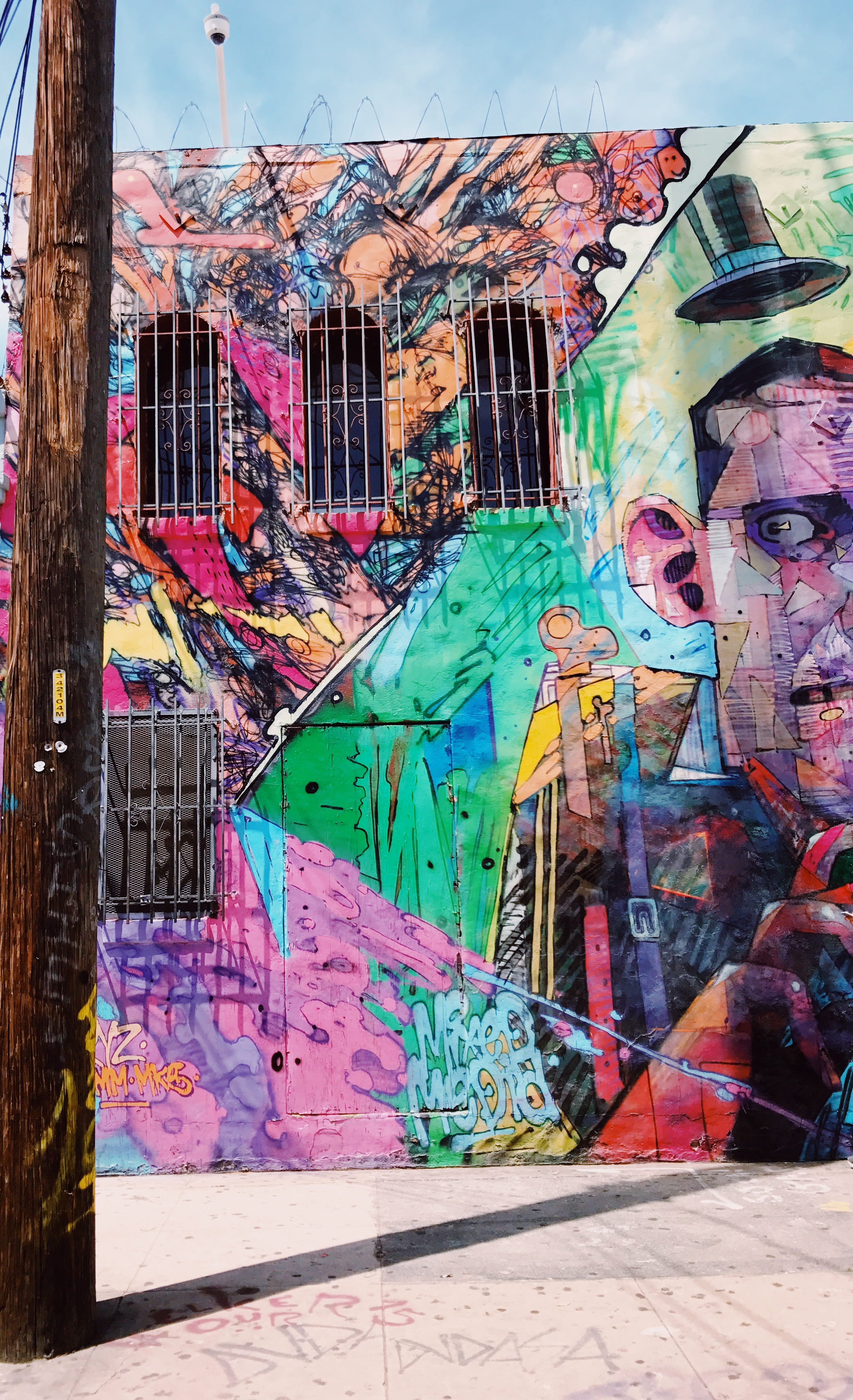 graffiti wall, multi colored, art and craft, creativity, architecture