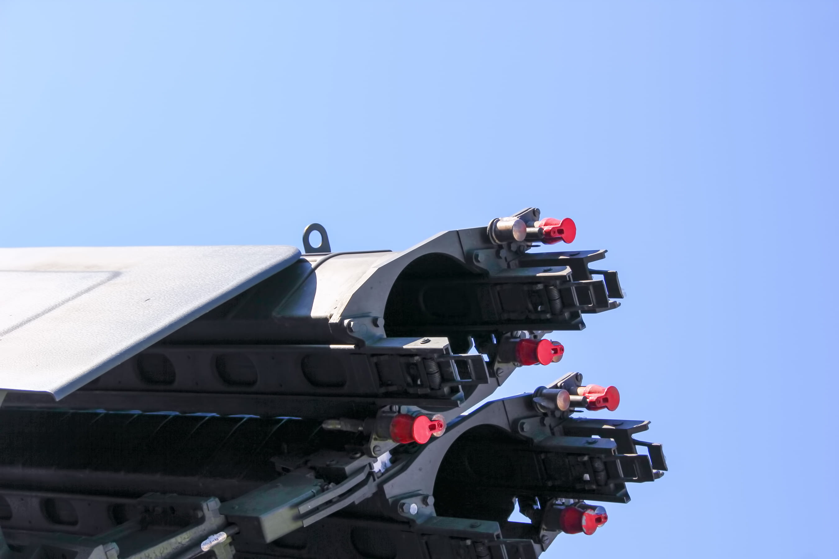rocket, military, technique, spb, clear sky, transportation