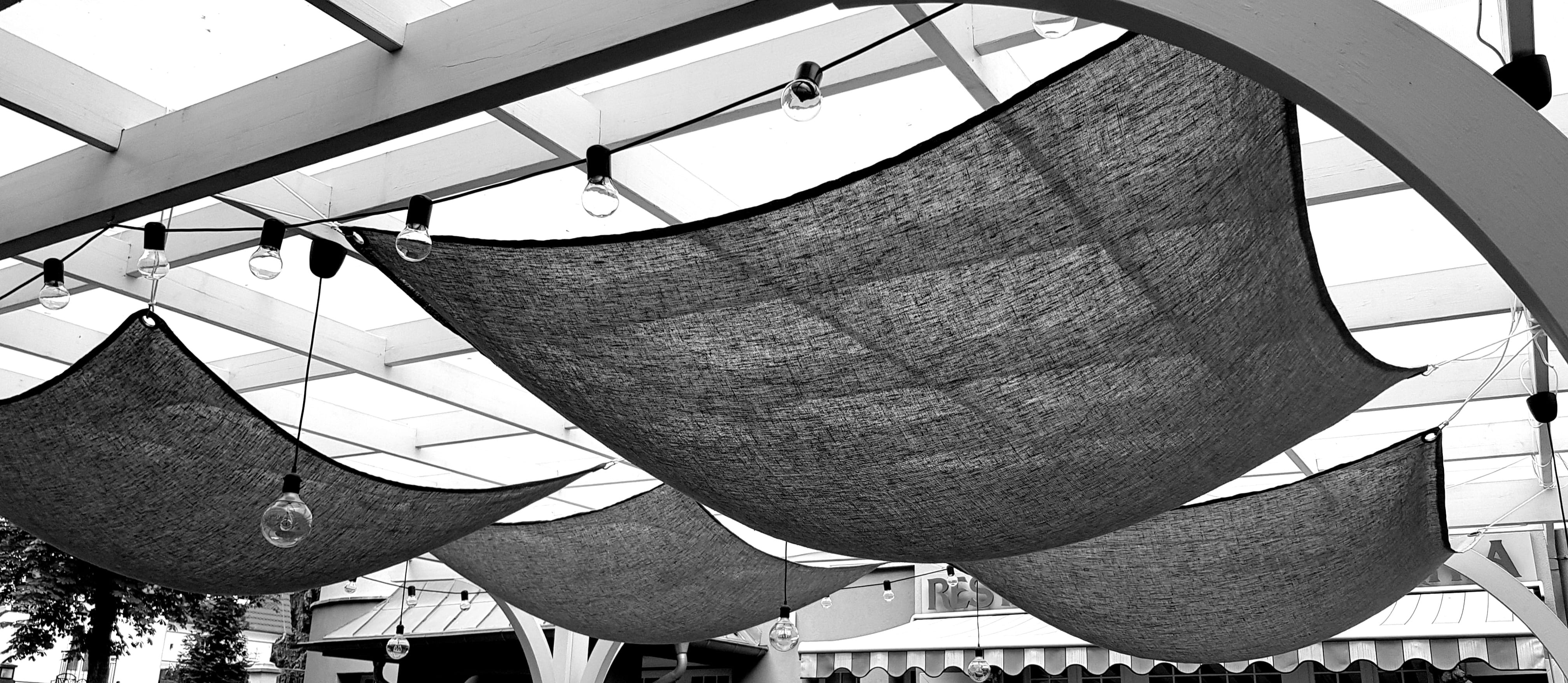 sails, hangings, climatically, roofing, climate, magically