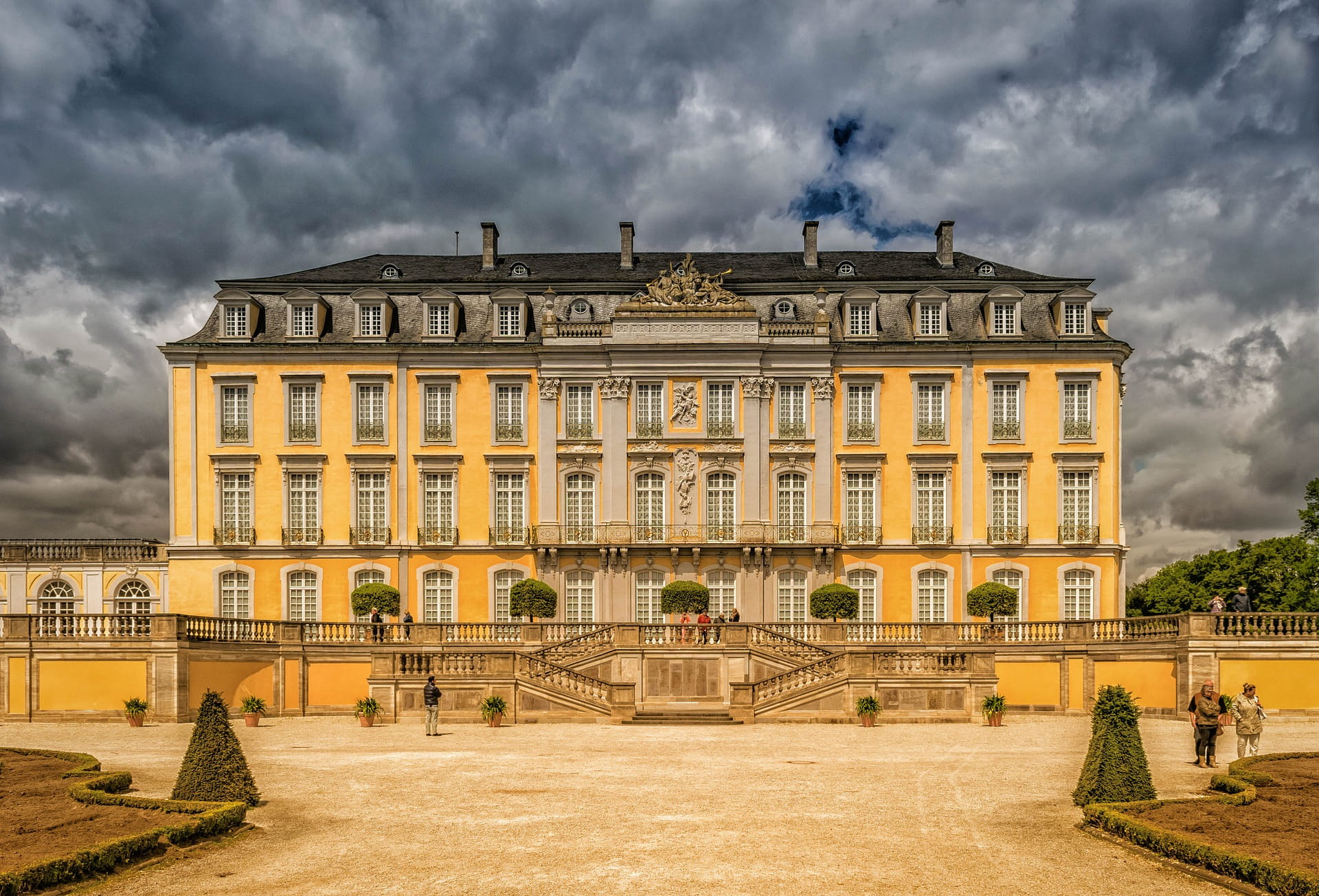 maintained, castle, construction, architecture, urban, built structure