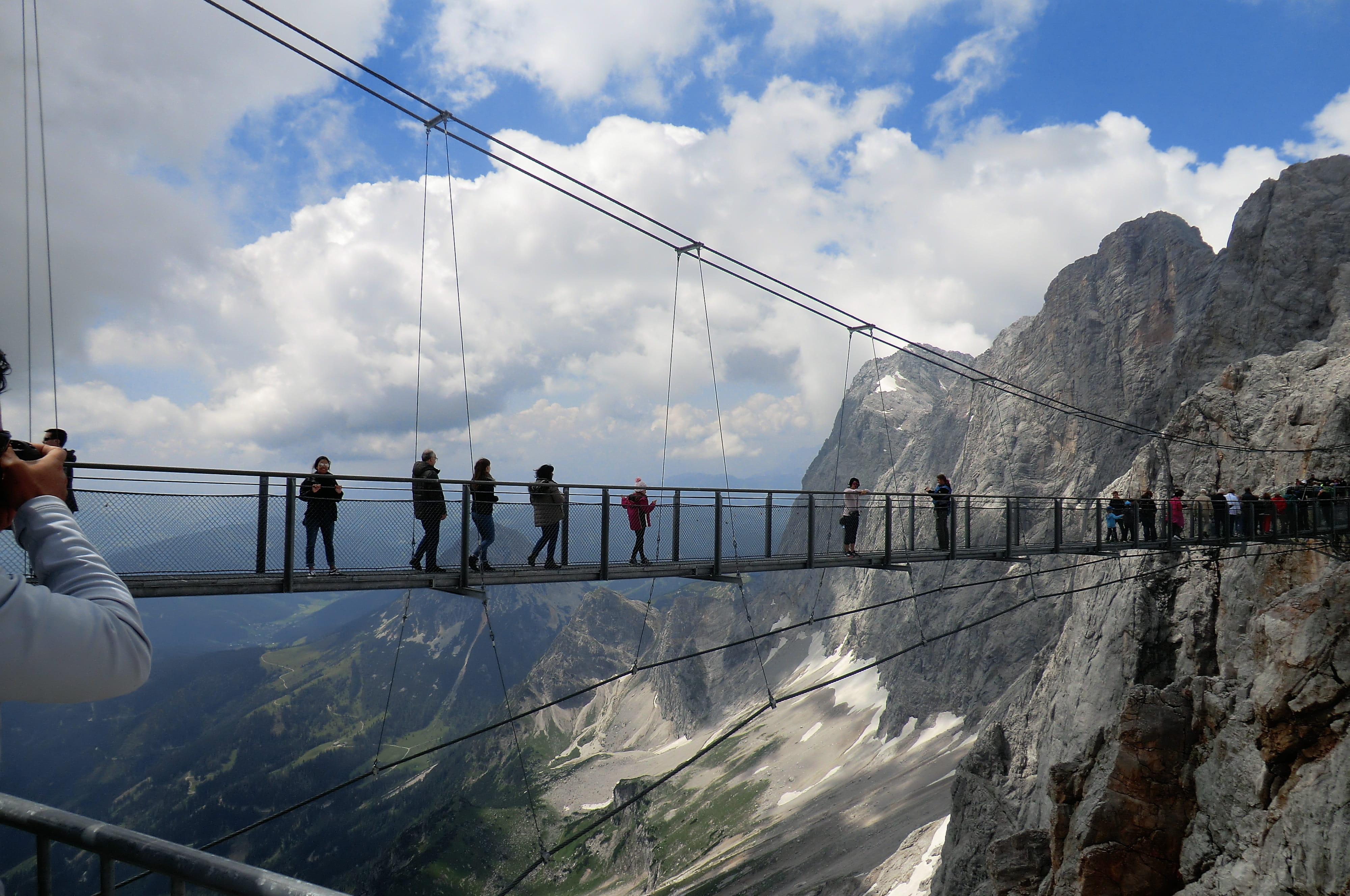 dachstein-hängebrücke, treppe-ins-nichts, mountains, austria