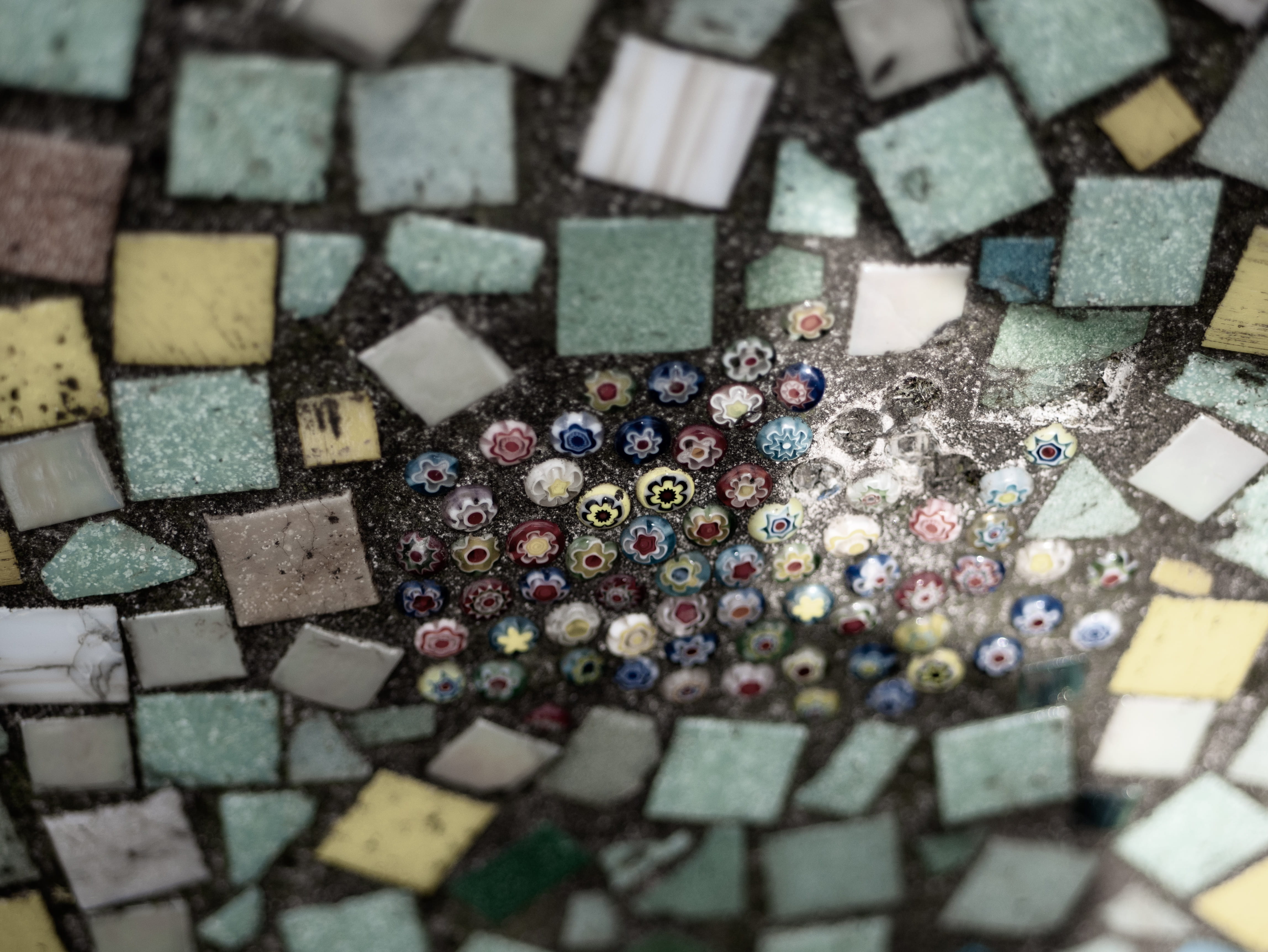 mosaic, art, tile, computer keyboard, electronics, hardware