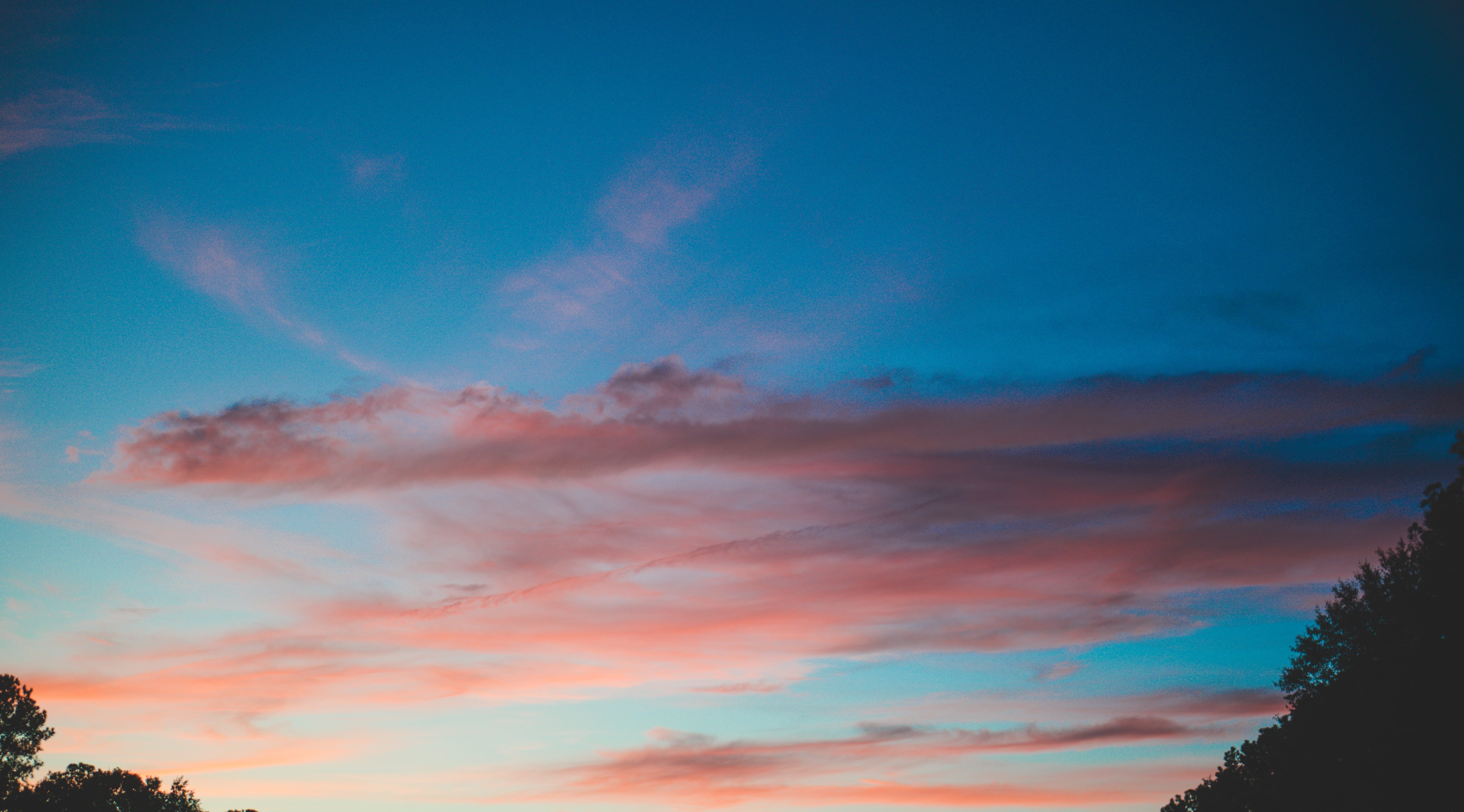 Free download | HD wallpaper: sky, colorful, vivid, bright, clouds, red ...