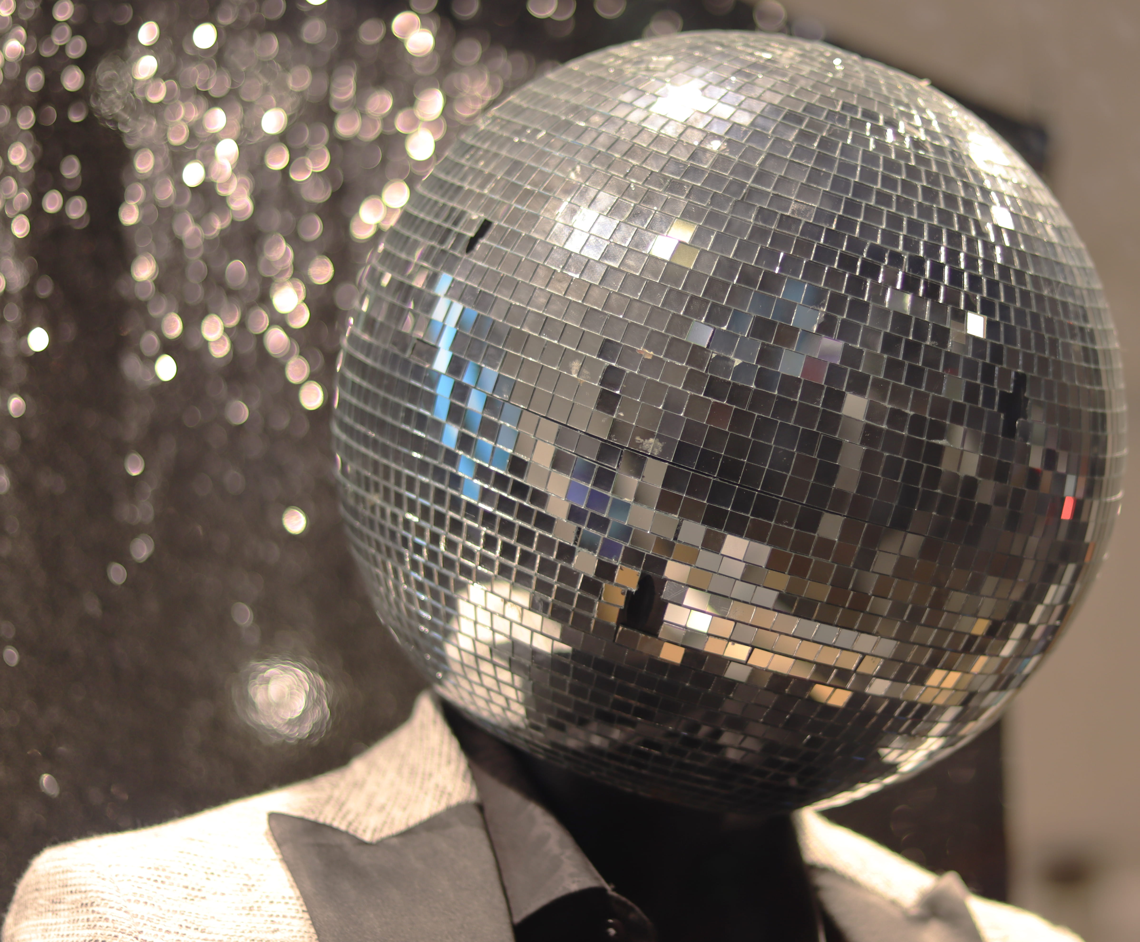 london, disco ball, night, shop, christmas, sphere, shiny, reflection