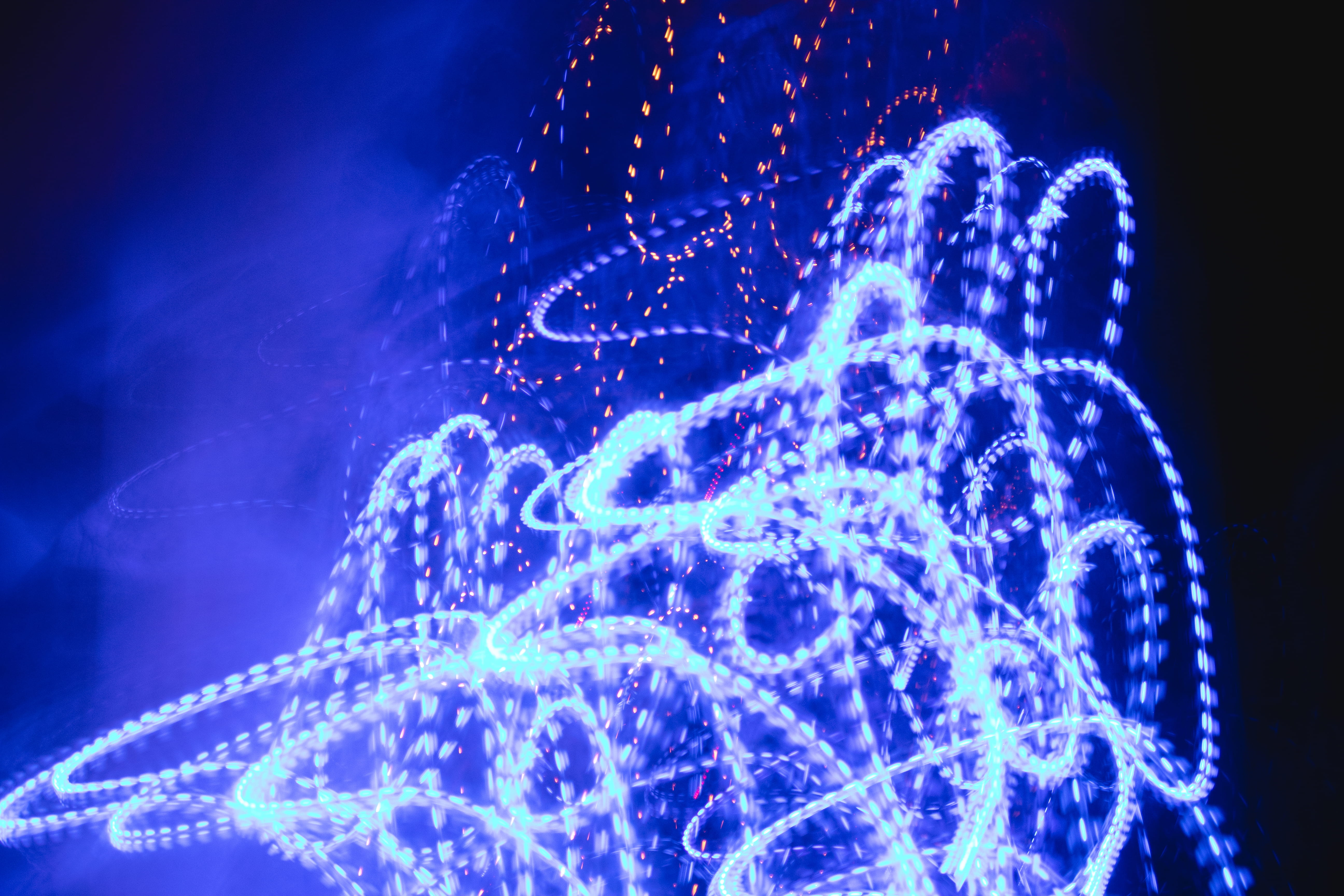 light, lighting, pattern, spoke, machine, big city, city lights