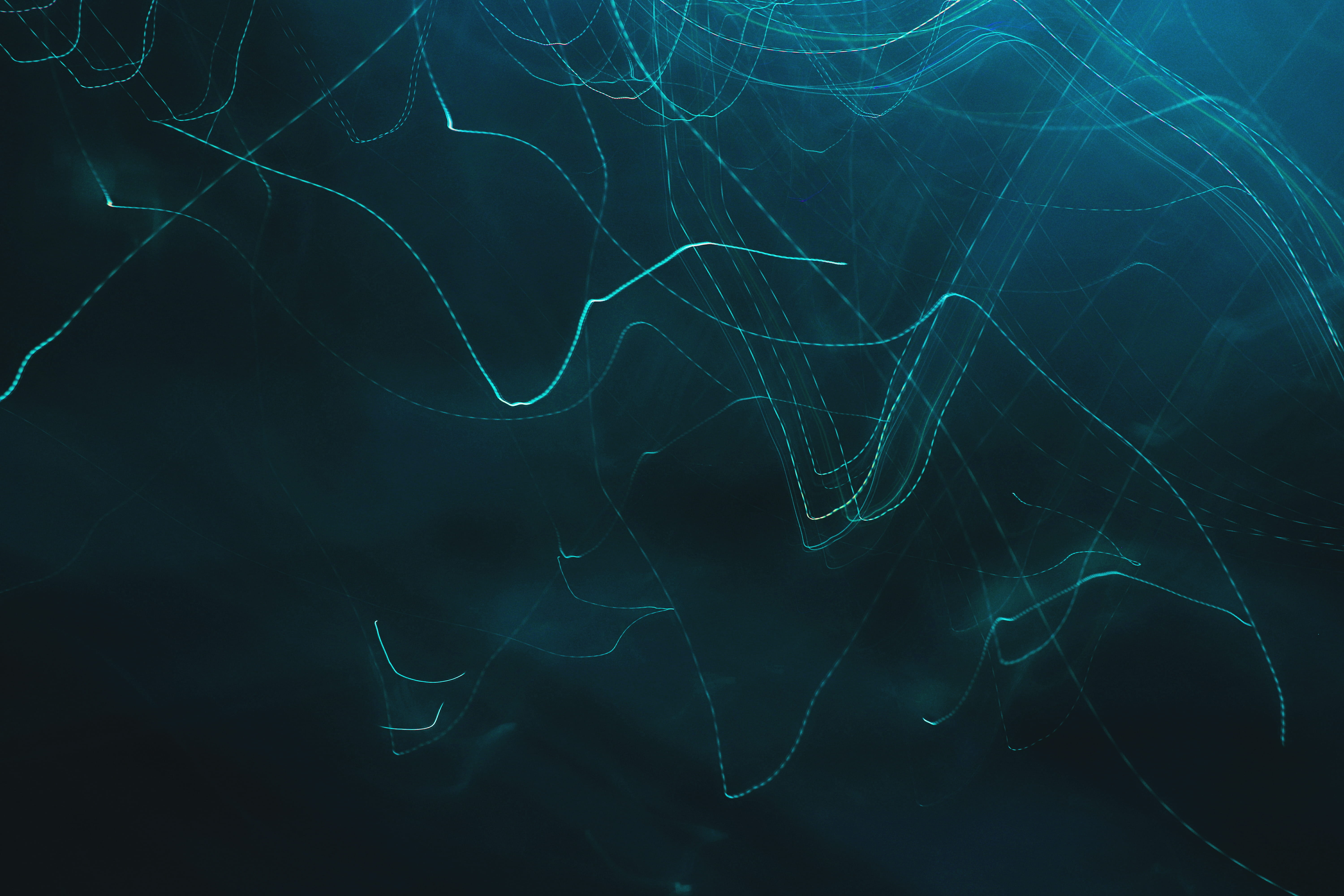 wave artwork, no people, abstract, motion, pattern, night, illuminated