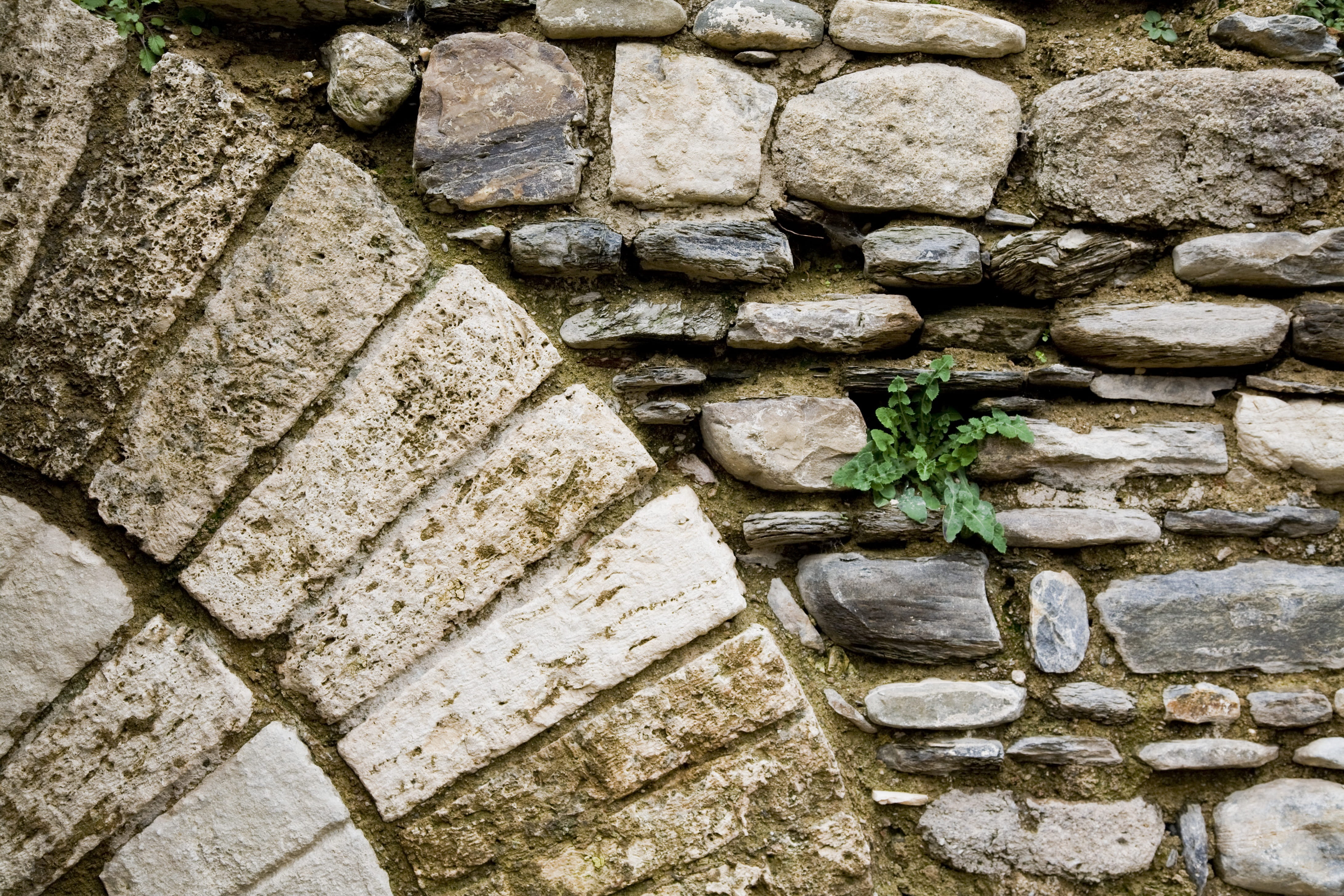 wall, stone, texture, architecture, historical, ruin, kemer