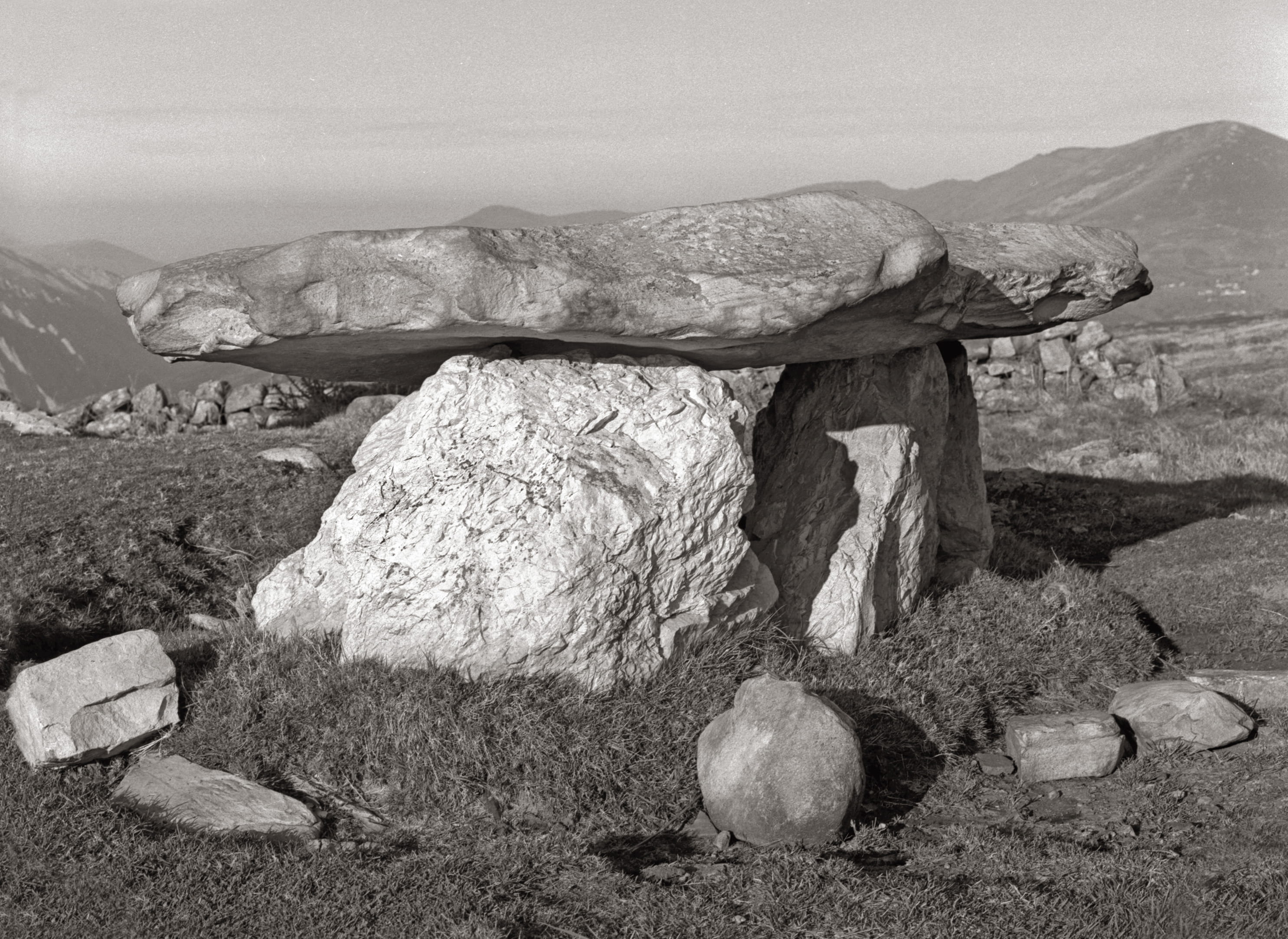 spain, merillés, dolmen, rock, solid, no people, rock - object