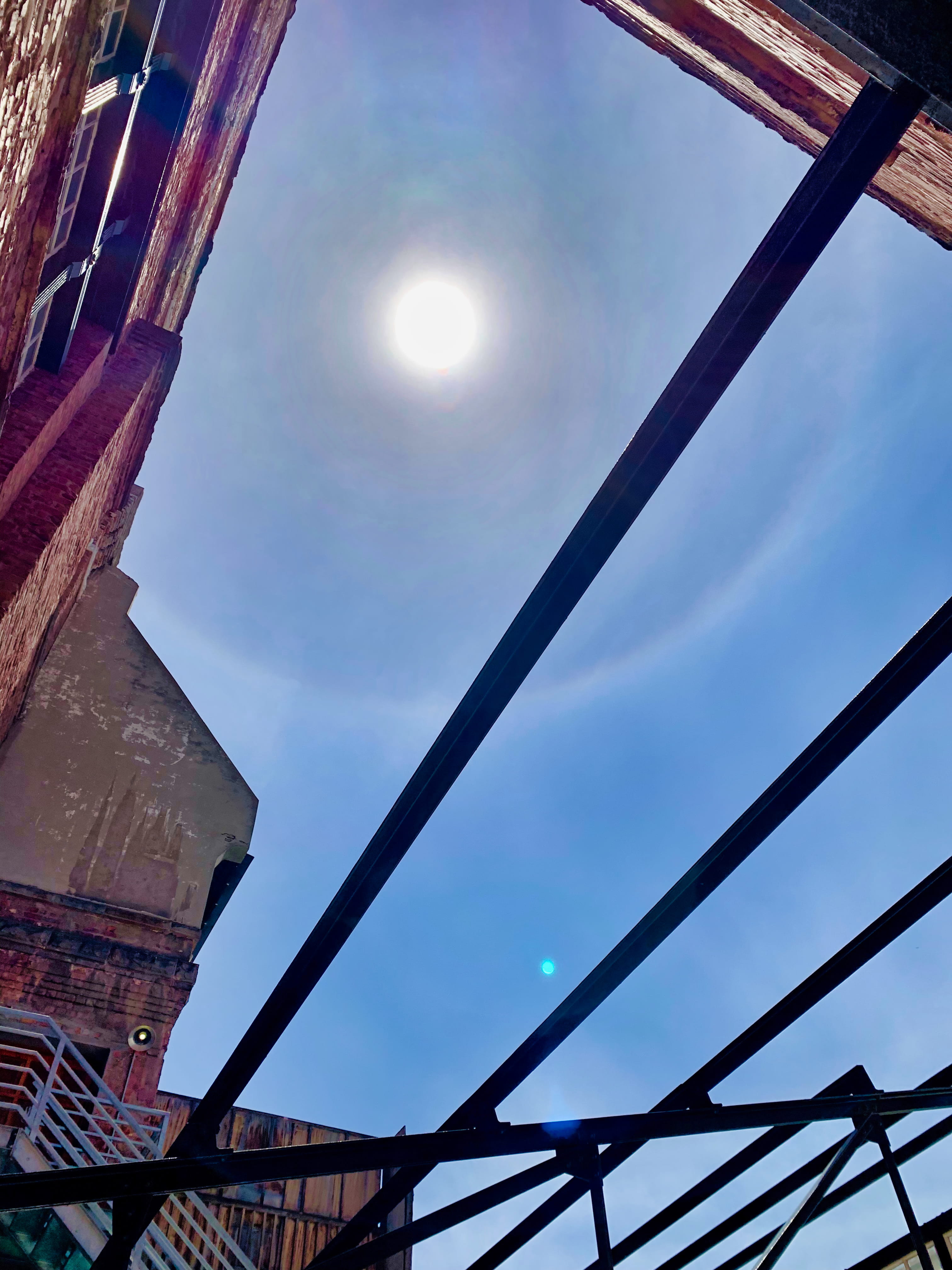 low angle view, sky, architecture, built structure, nature