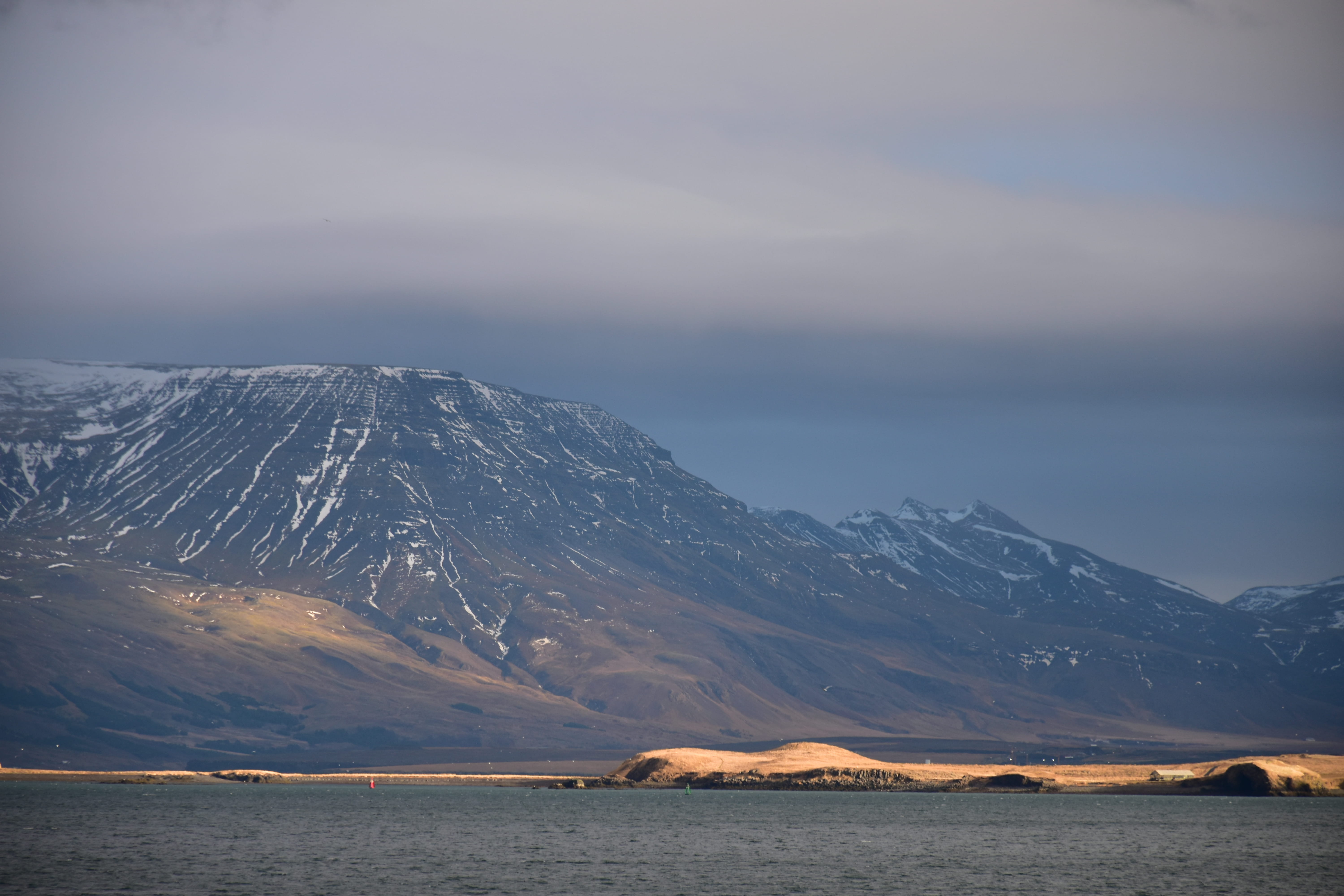 snow-covered mountain, mountain range, outdoors, nature, peak