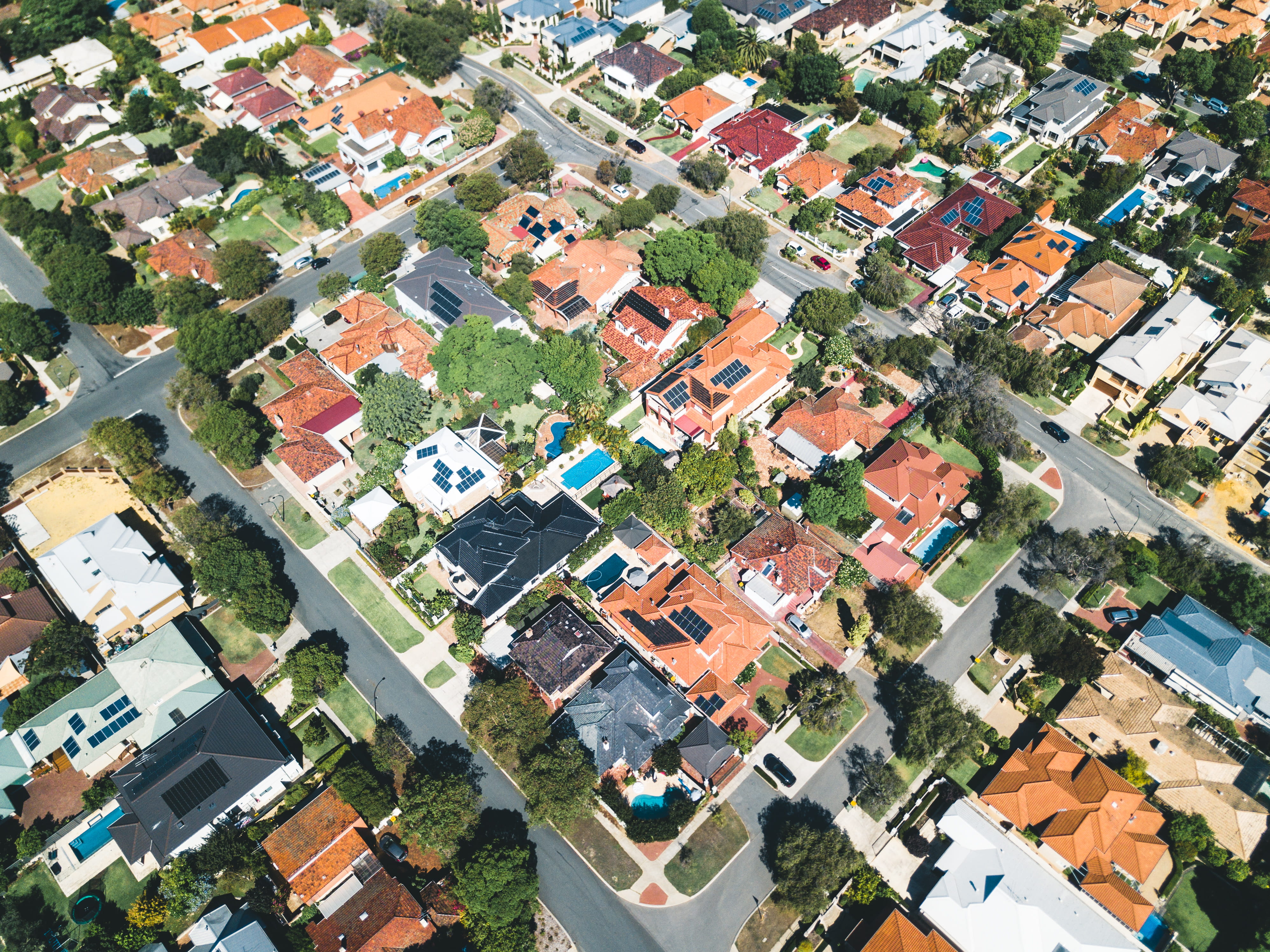 architecture, built structure, building exterior, high angle view