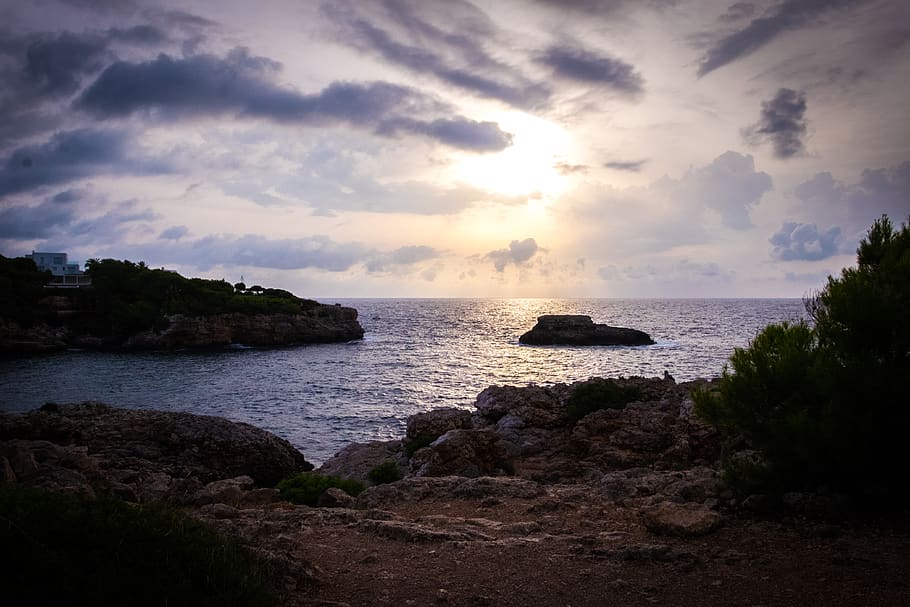 majorca, spain, sea, sun, water, sky, mediterranean, summer HD wallpaper