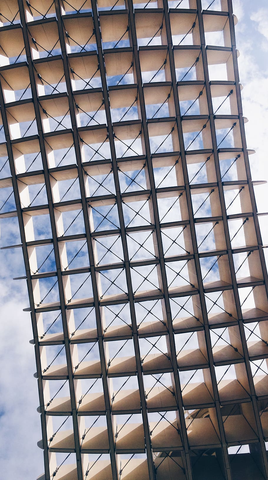 building, window, office building, skylight, la x, geometry HD wallpaper
