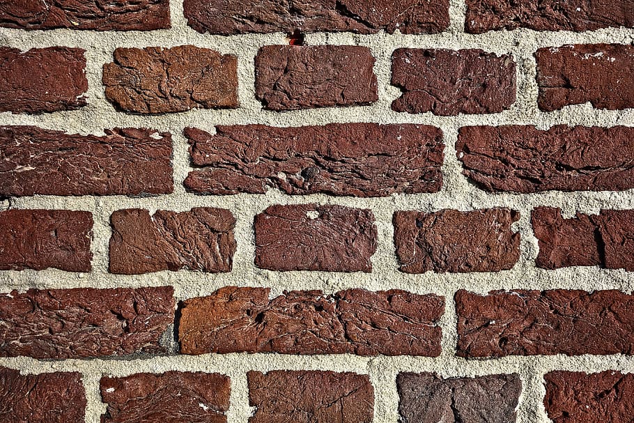 HD wallpaper: brick wall, brown brick, brown brick wall, masonry, seam,  mortar | Wallpaper Flare