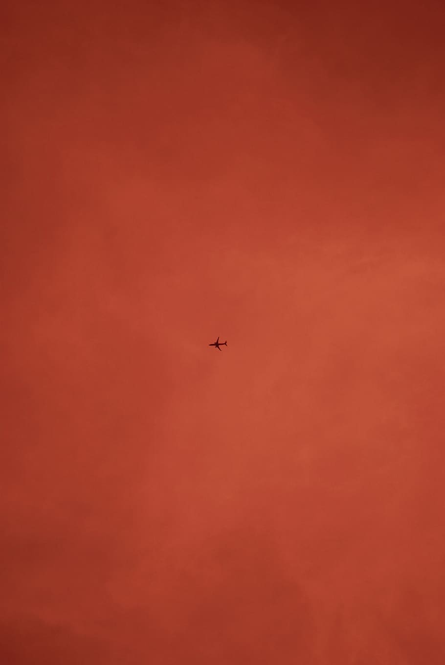 red and white abstract painting, mode of transportation, airplane HD wallpaper