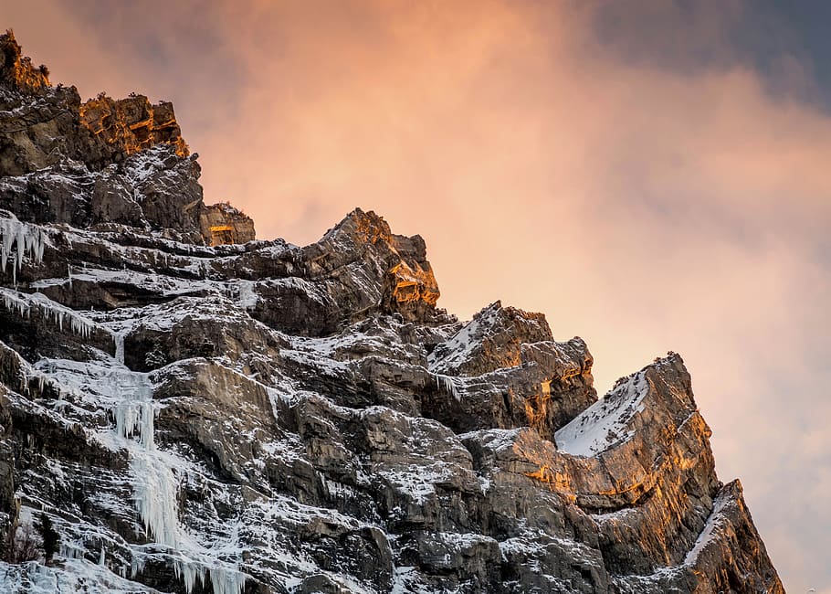 rock, rock - object, sky, solid, nature, mountain, beauty in nature HD wallpaper