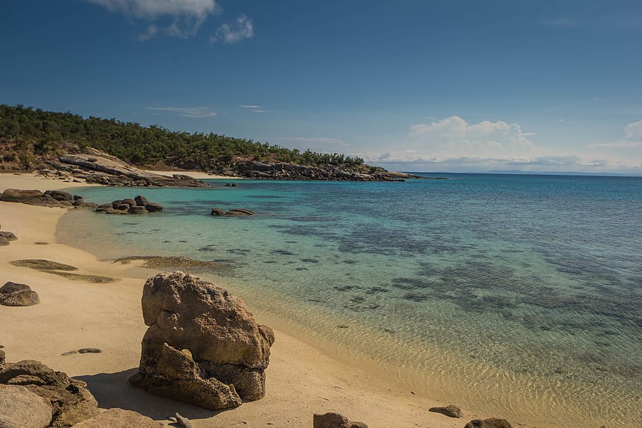 australia, lizard island, ocean, beach, oceanview, great barrier reef HD wallpaper
