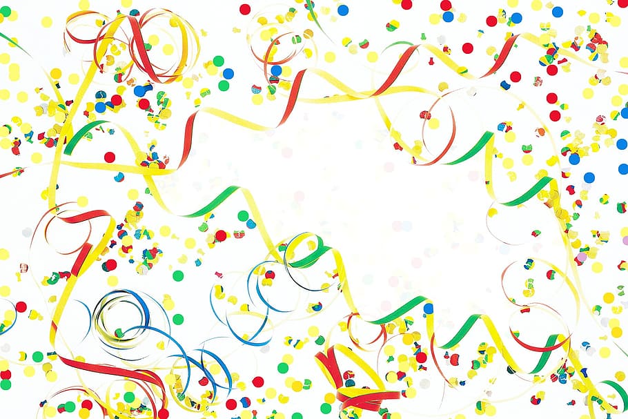 streamer, celebration, colorful, texture, graphic, graphical HD wallpaper