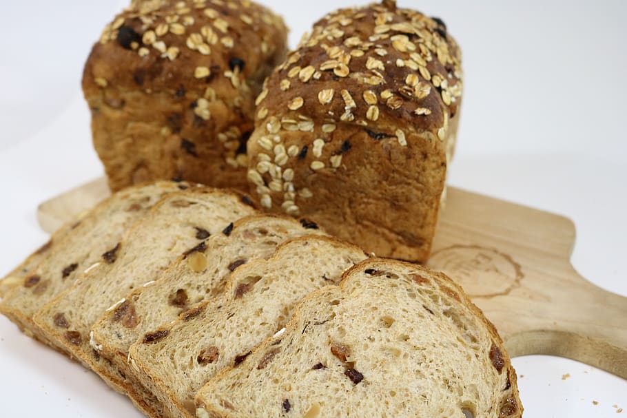 meusli, bread, taste, craft, nuts, food and drink, freshness HD wallpaper