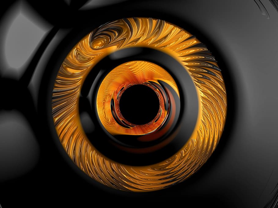 fractal, spiral, design, texture, background, mathematical HD wallpaper