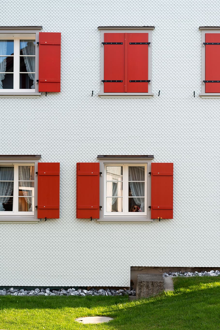 white building view, architecture, building exterior, window HD wallpaper