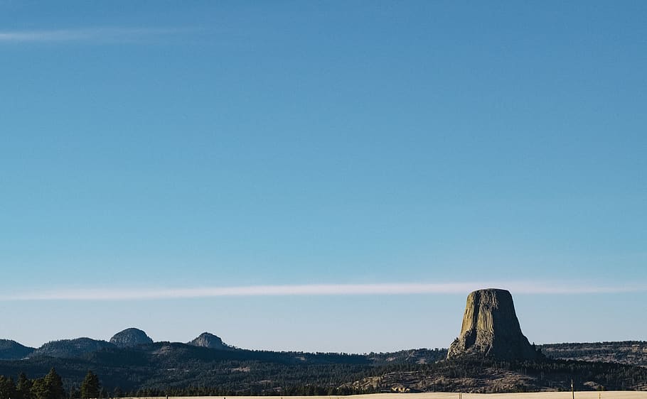 grey butte in mesa, nature, outdoors, scenery, landscape, plateau HD wallpaper