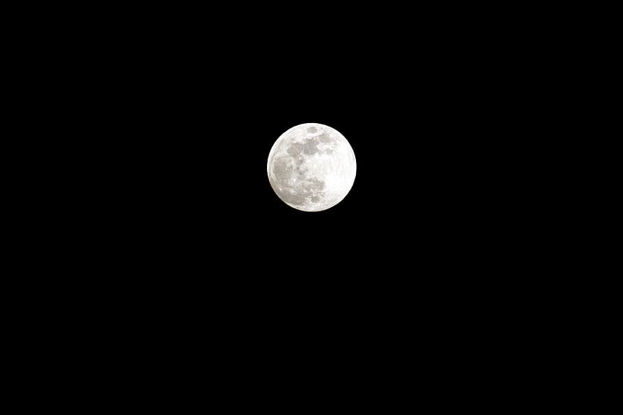 sky, night, full, moon, white, black, space, astronomy, beauty in nature HD wallpaper