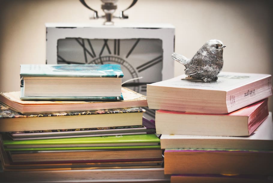 books, book stack, time, read, literature, stacked, bookcase HD wallpaper