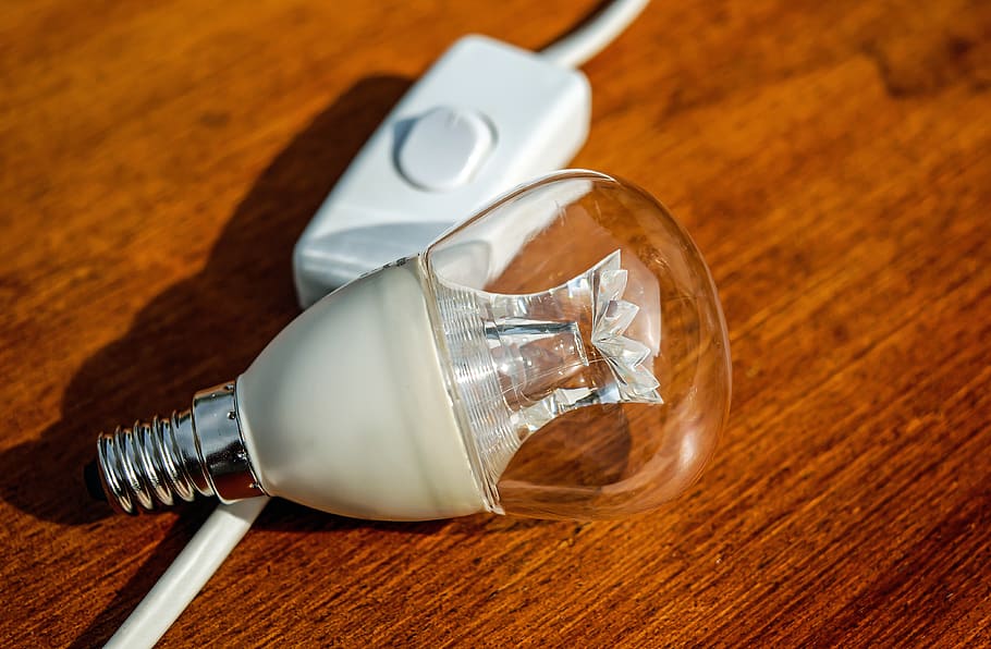Clera Light Bulb, close-up, conceptual, current, electric light HD wallpaper