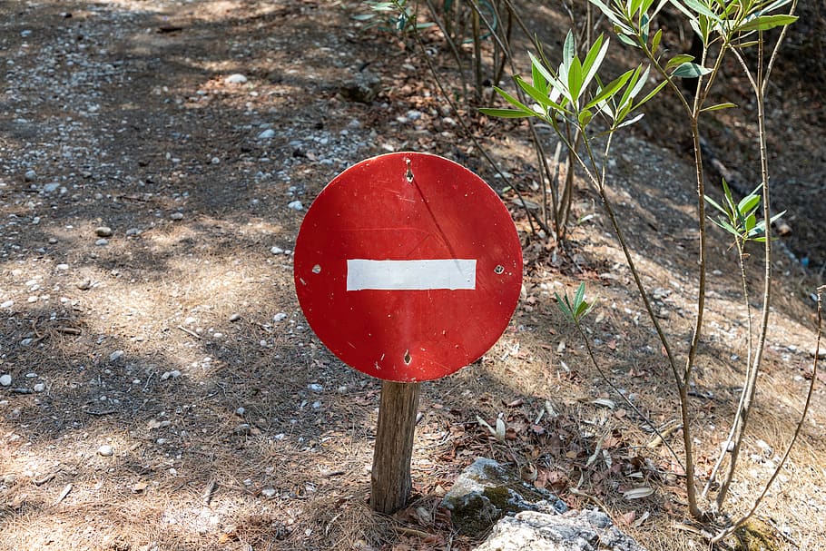 stop sign, icon, warning, red, forbidden, communication, road sign HD wallpaper
