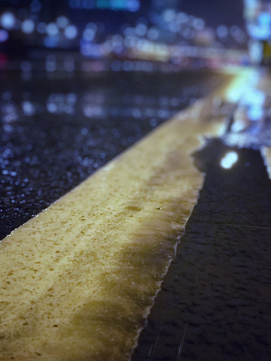 street, close-up, no people, selective focus, footpath, still life HD wallpaper