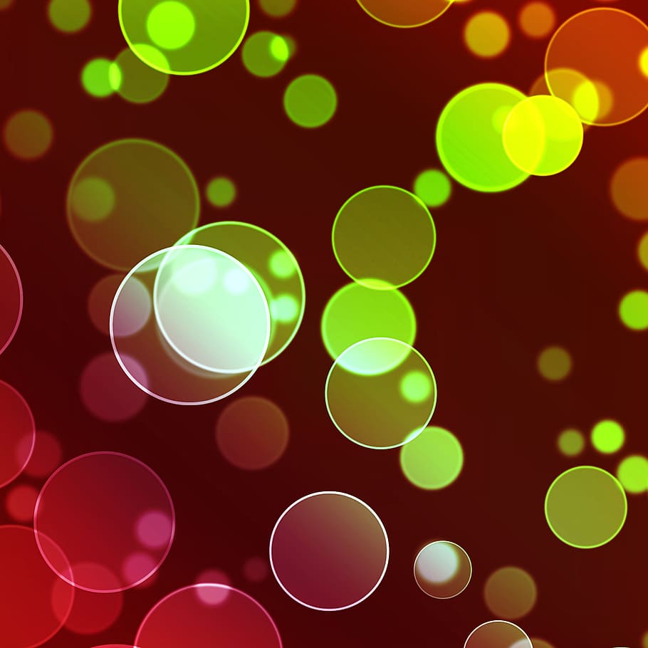abstract, background, bright, bubbles, circle, circles, color HD wallpaper