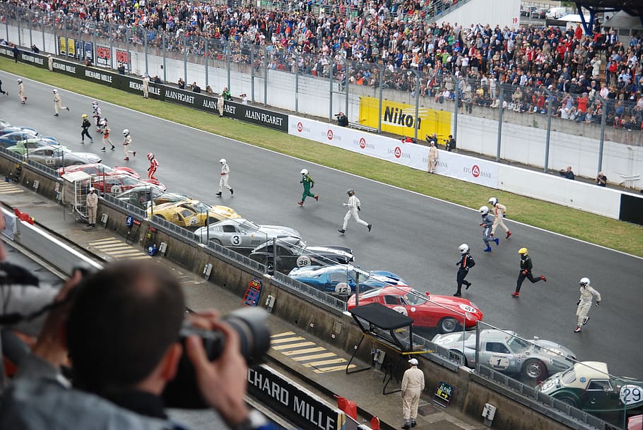 france, le mans, group of people, crowd, large group of people HD wallpaper