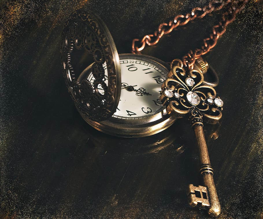 Buy Antique Style Naruto Quartz Pocket Watch Key Chain Collectible  Showpiece Gift NS_01 Silver Chrome Metal Pocket Watch Chain - Lowest price  in India| GlowRoad