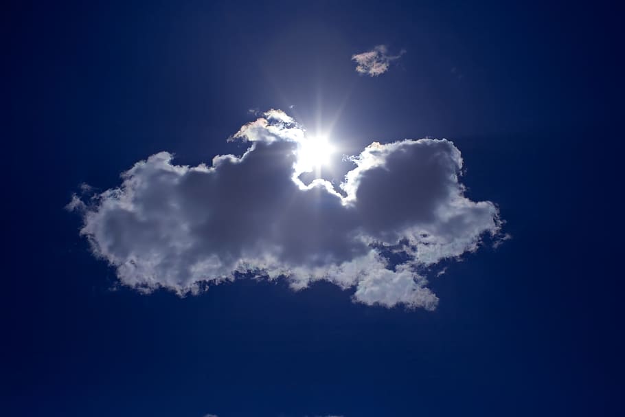 air, atmosphere, background, beautiful, blue, blue-sky, bright HD wallpaper