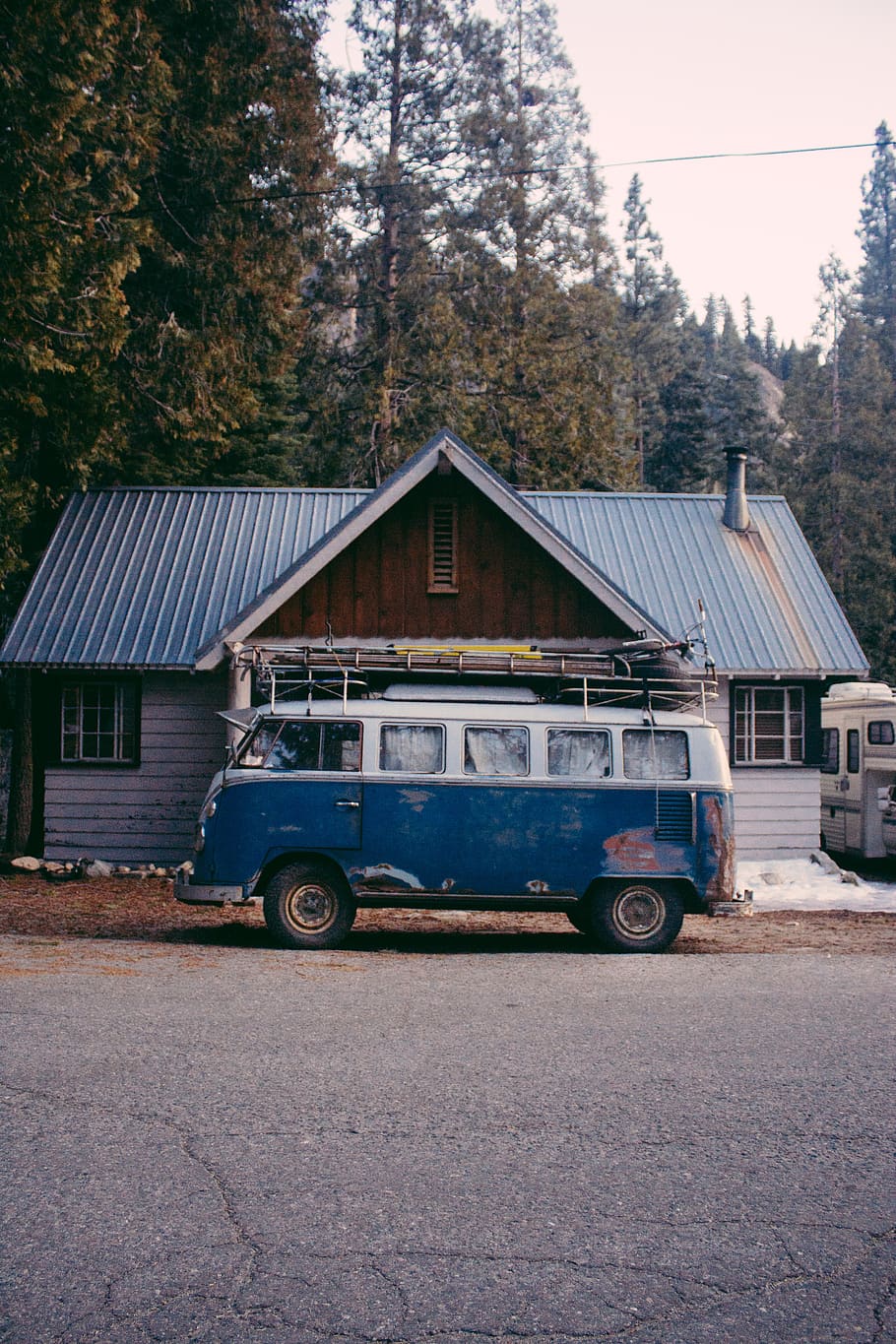 united states, lover's leap, cabin, nature, volkswagon, van life