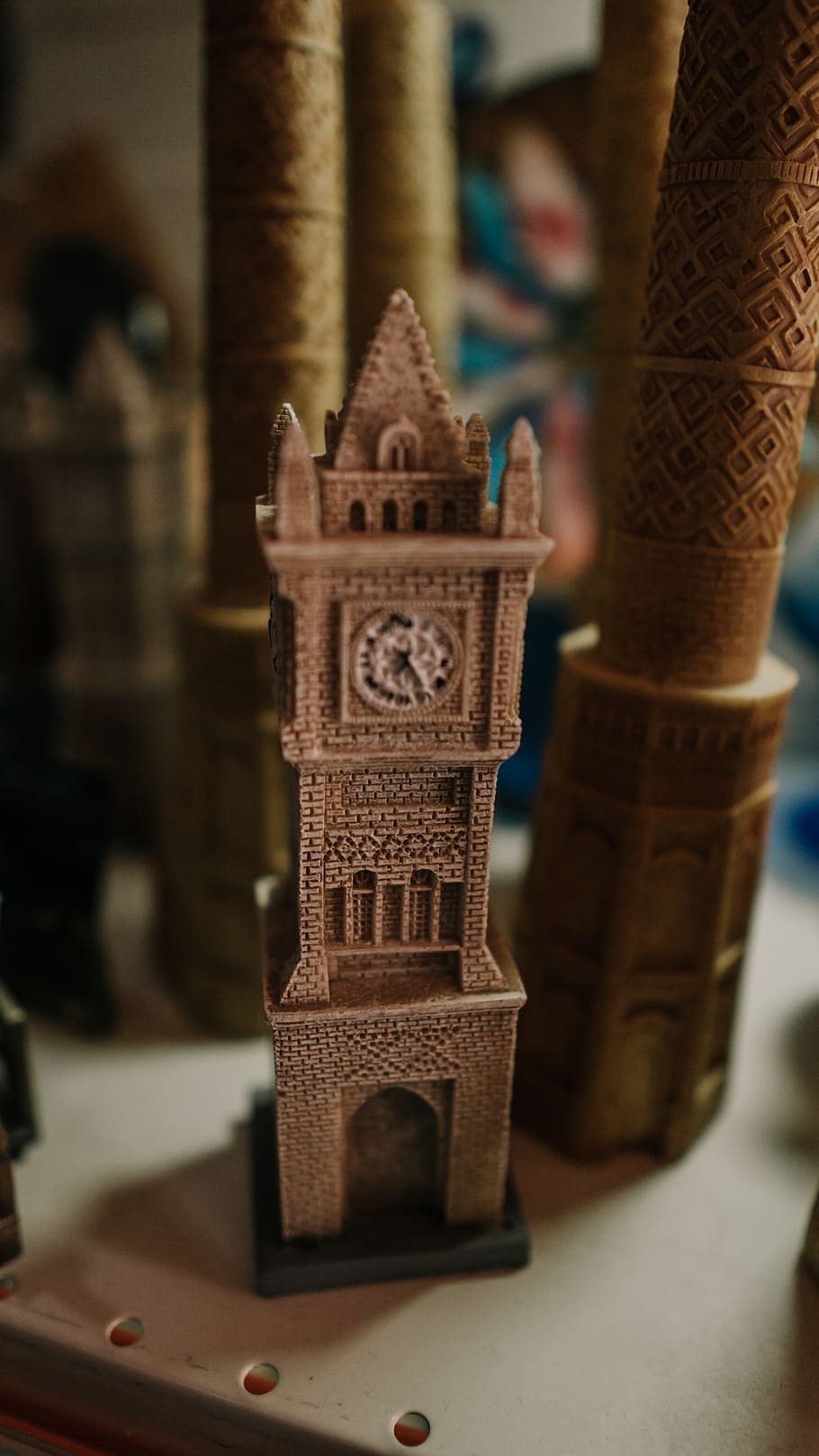 building, architecture, tower, clock tower, pillar, column HD wallpaper