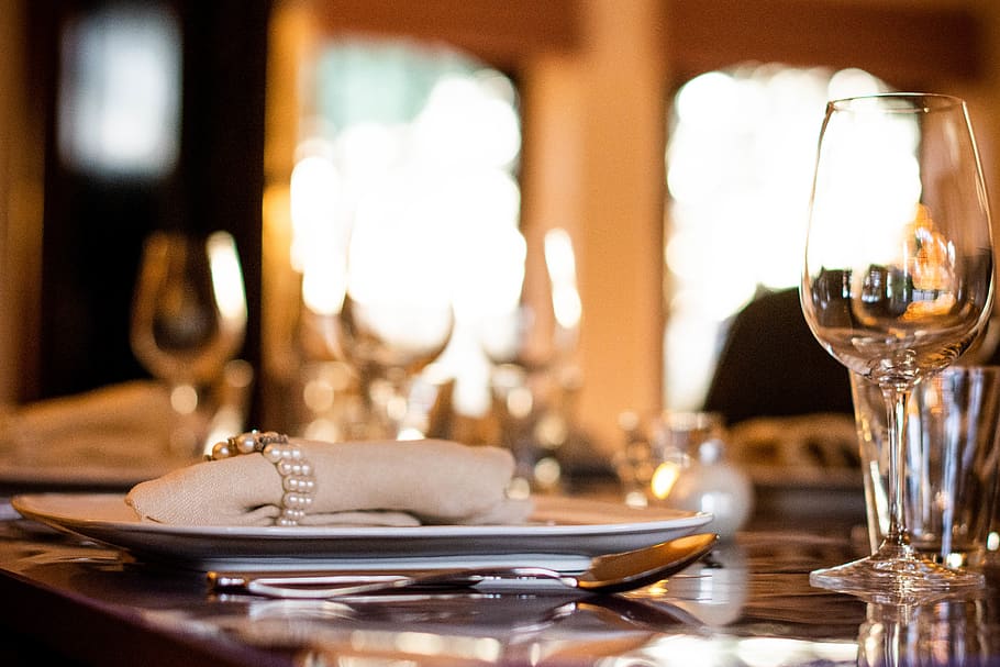 table, christmas, glass, food and drink, refreshment, wineglass HD wallpaper