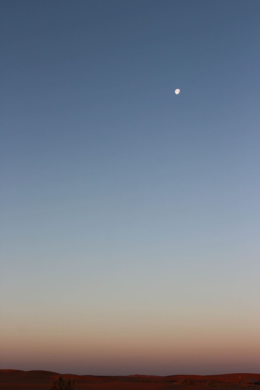 morocco, erg chegaga, sky, moon, scenics - nature, beauty in nature HD wallpaper